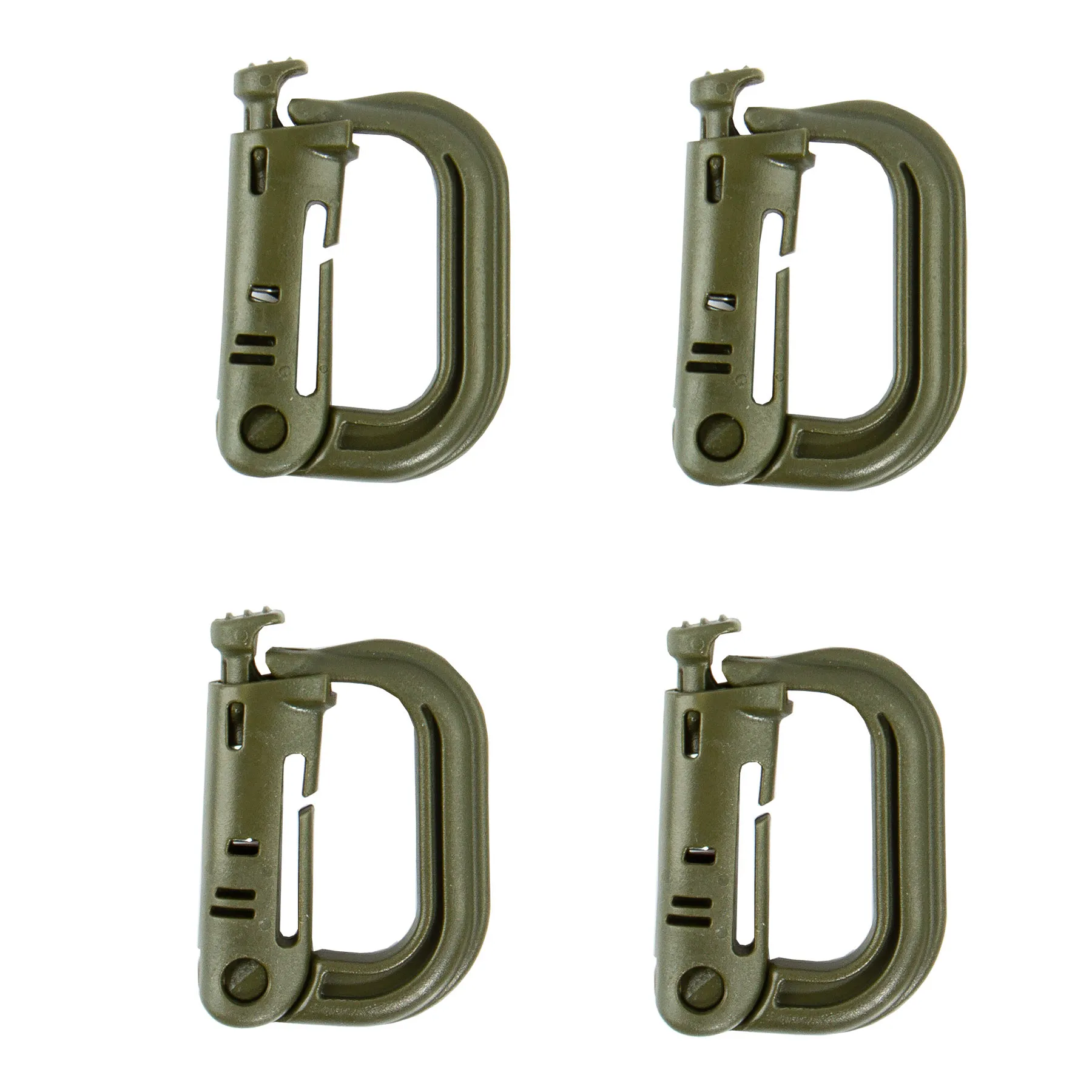 Grimlock Karabinerhaken, 4er Green Grimlock Karabinerhaken, 4er Green