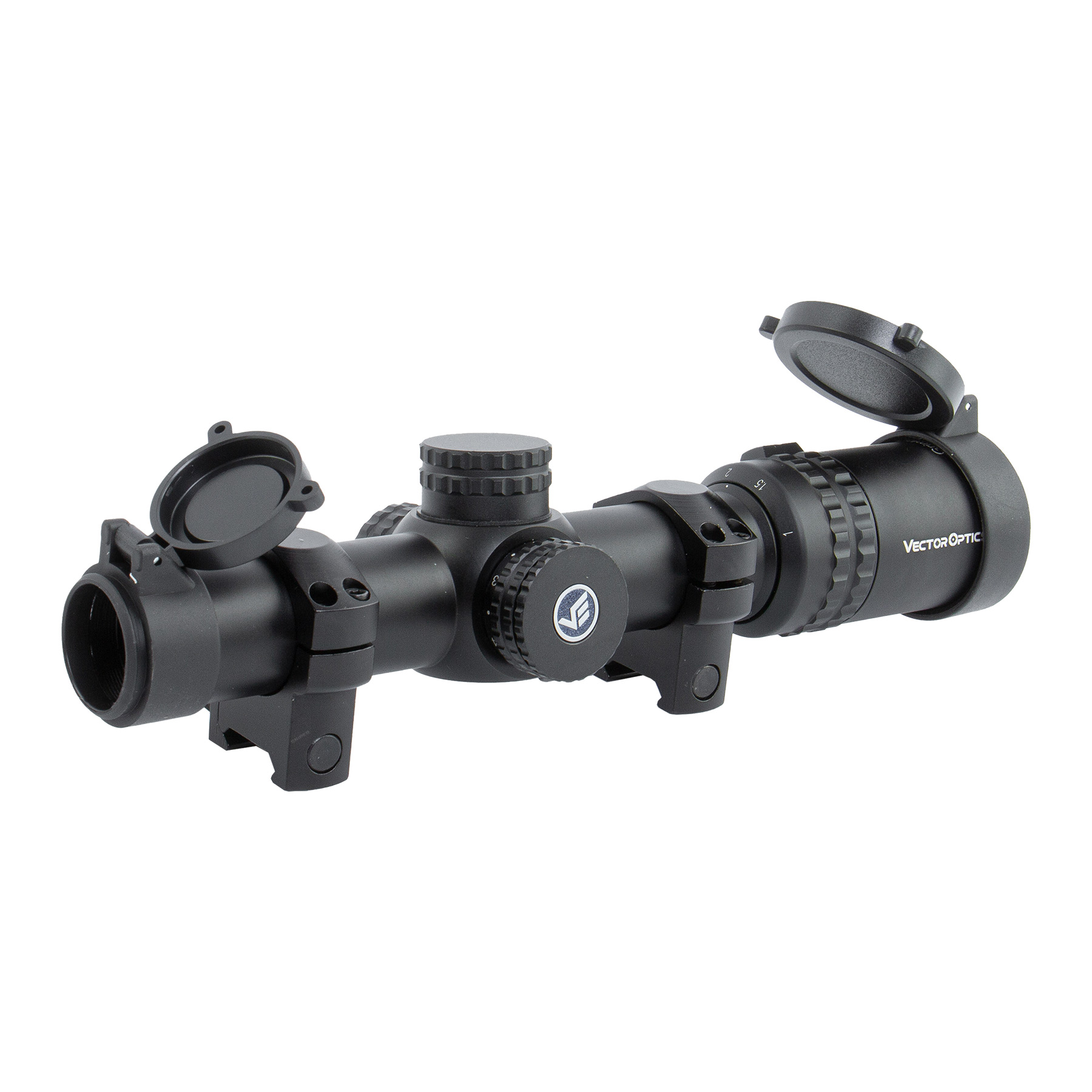 Vector Optics 1-6x24 Grimlock Gen.2 Zielfernrohr, Black