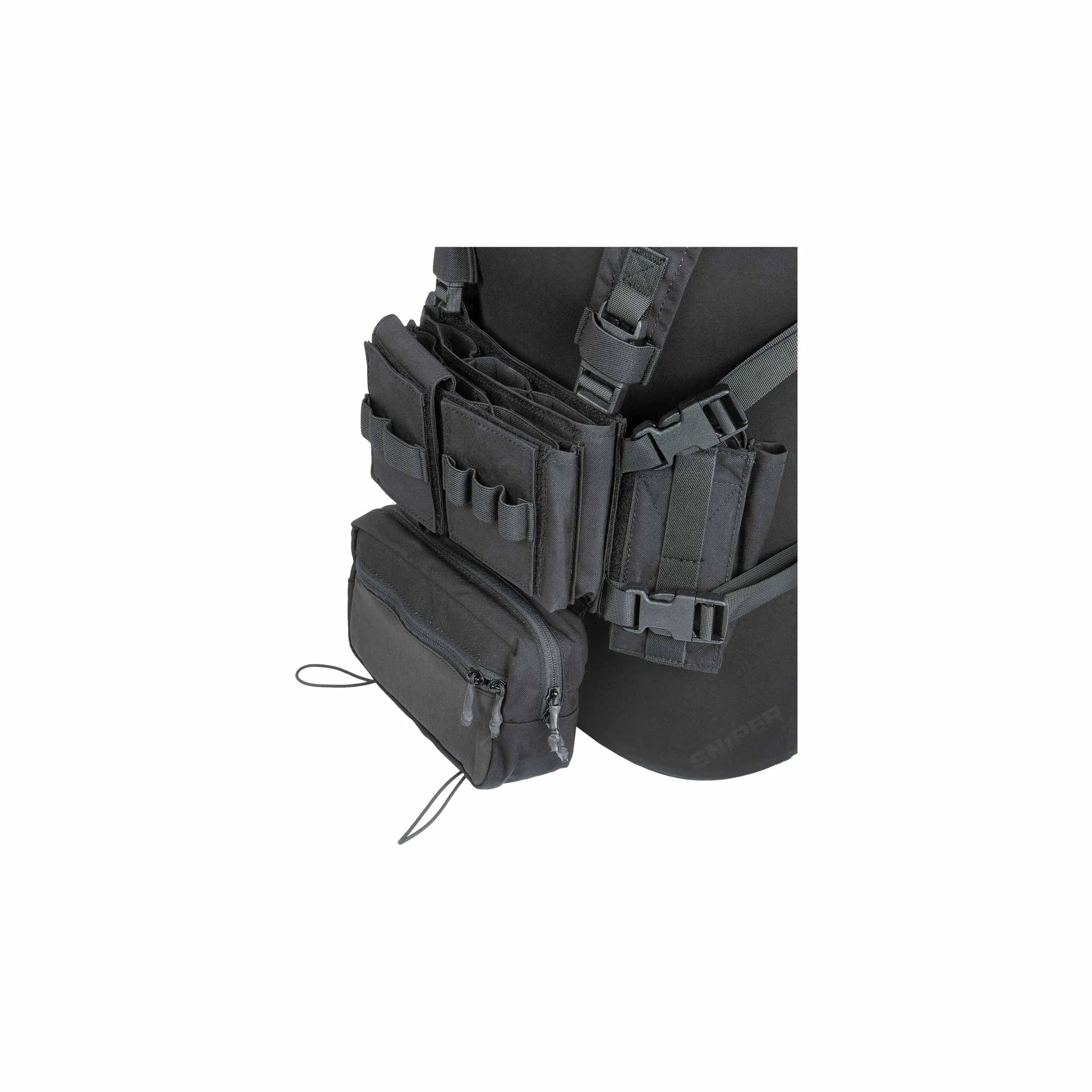 Micro Fight Chissis MK3 Chest Rig, Black