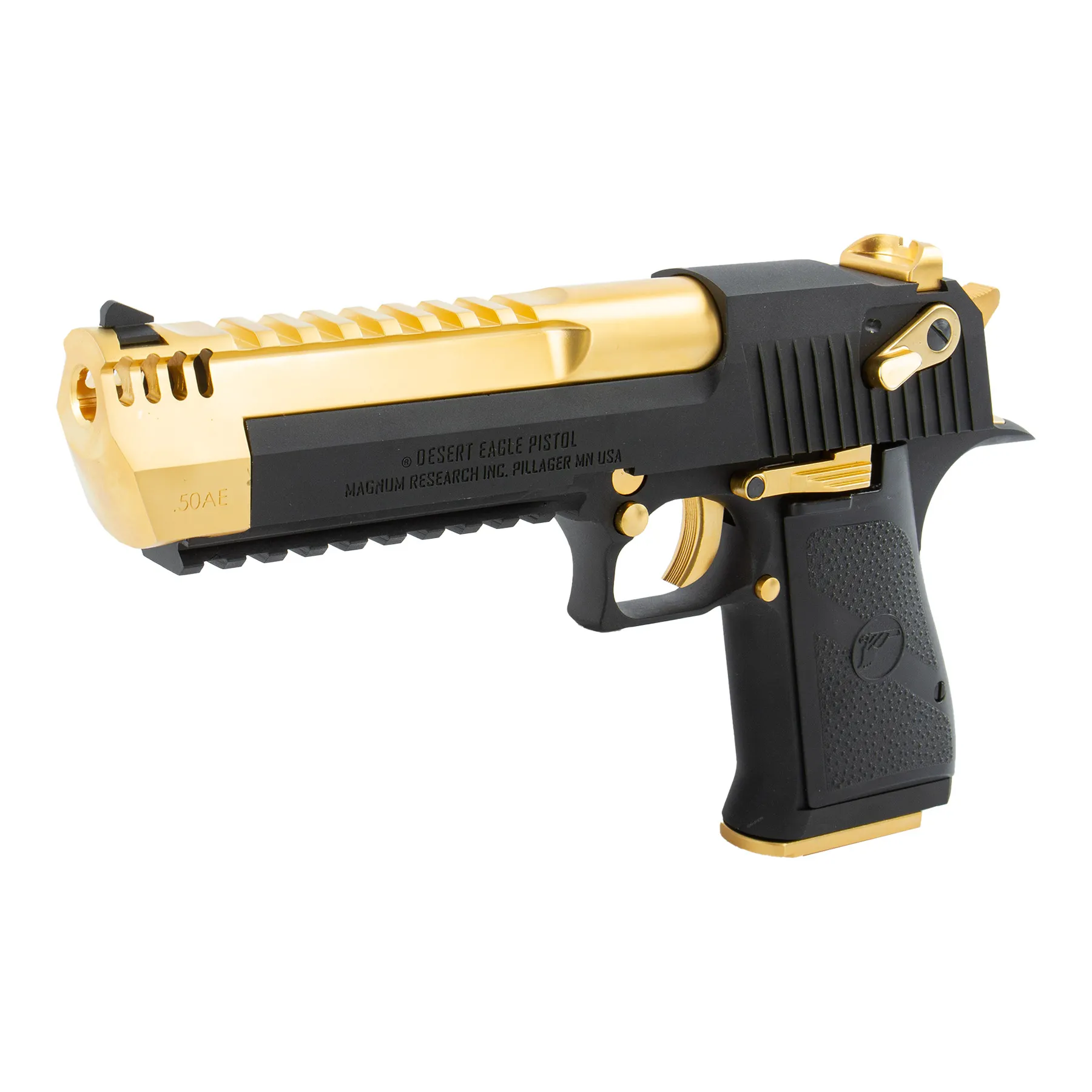 Desert Eagle L6 .50AE GBB, Gold/Black