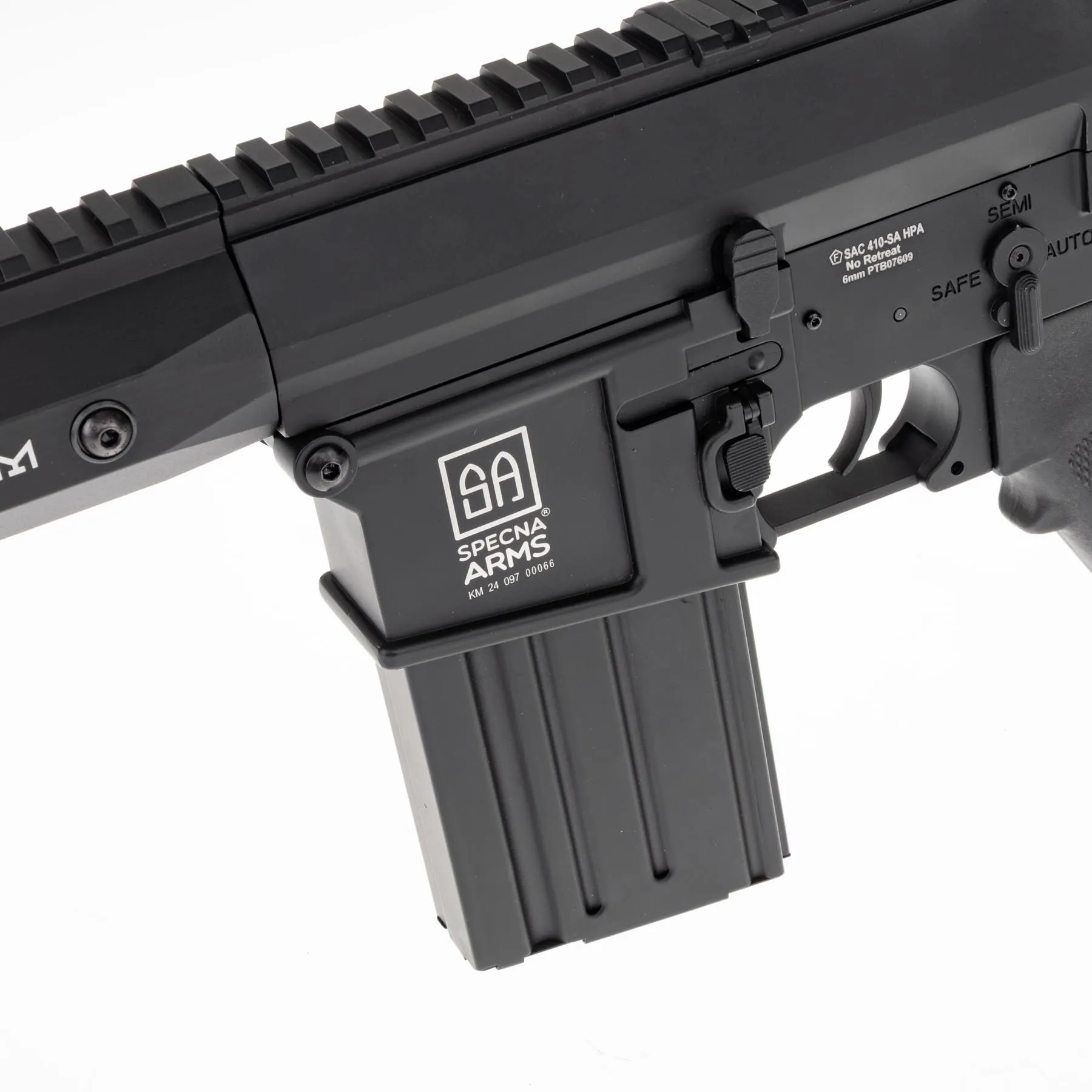 SAC x Wolverine SA-E35 DMR Rifle HPA, Black