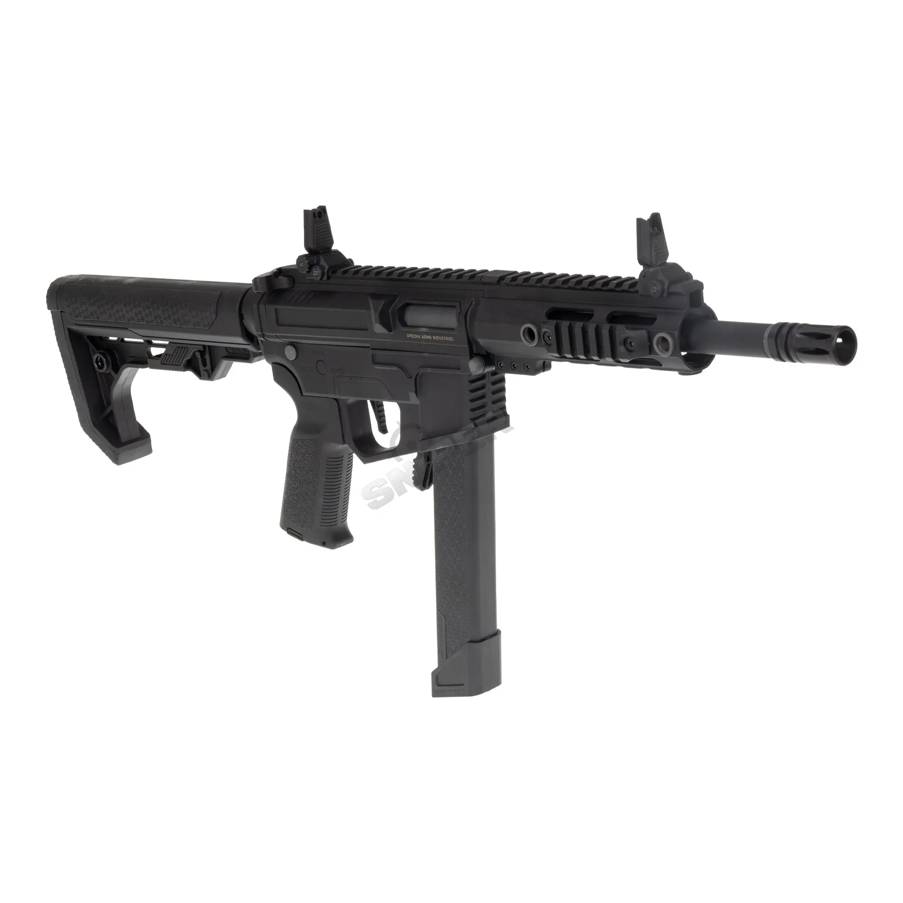 Specna Arms SA-FX01 Tuned-Up Flex w/ HAL ETU < 0,5 Joule Softair Gewehr, Black Specna Arms SA-FX01 Tuned-Up Flex w/ HAL ETU < 0,5 Joule Softair Gewehr, Black