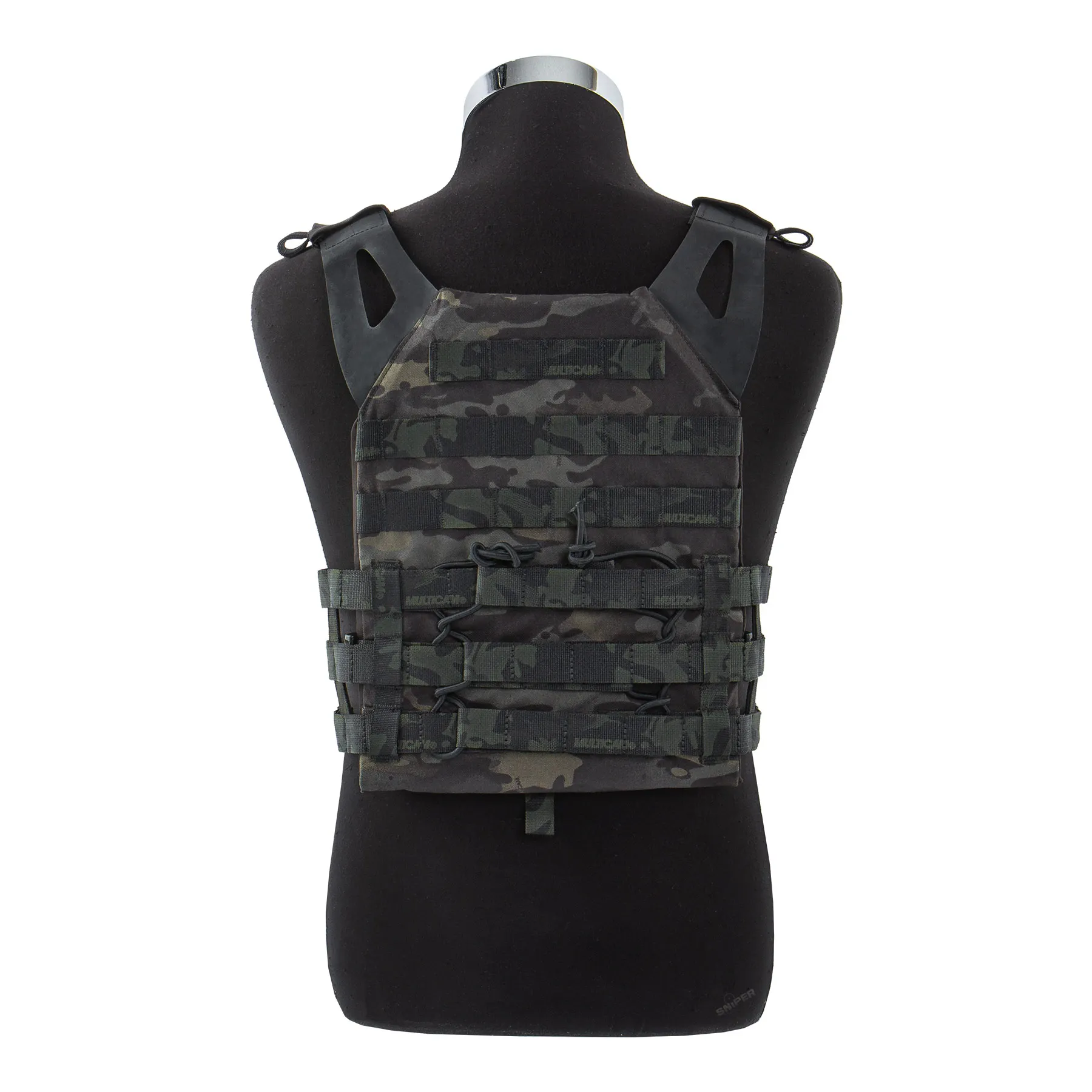 JPC Plattenträger, Multicam Black
