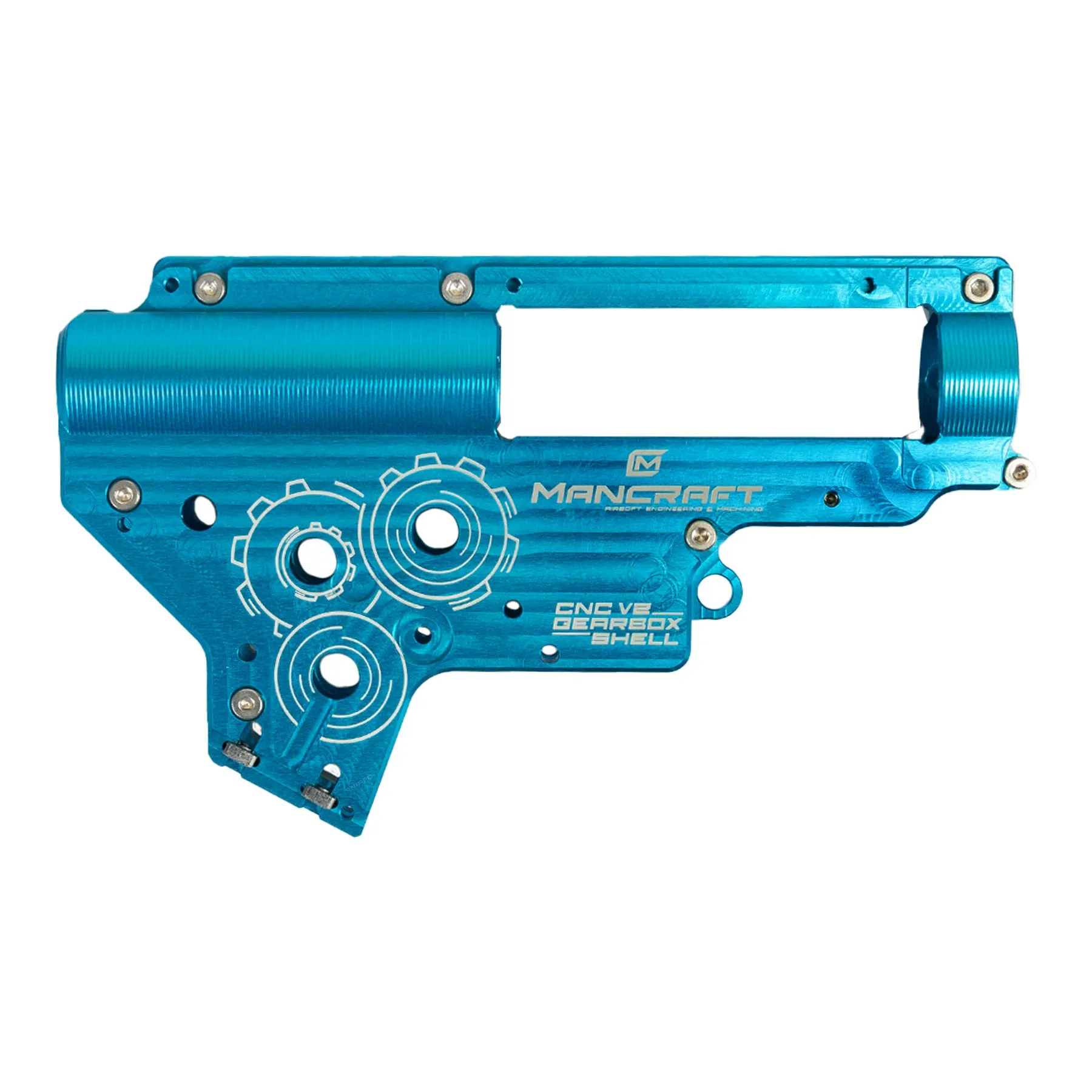 CNC Gearbox V2 8mm QSC, Blue