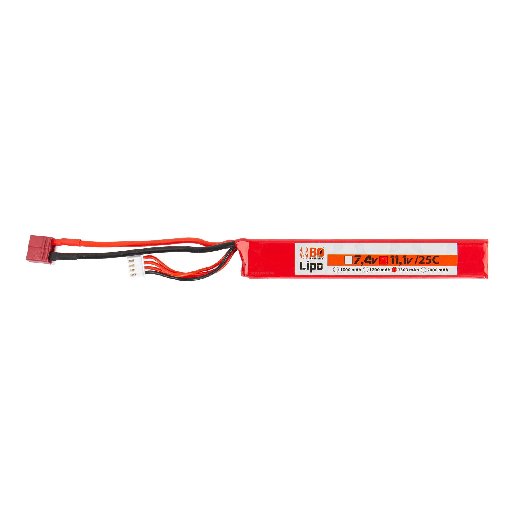 DEANS 11,1V 1300mAh 25 C LiPo Akku, 1 Stick DEANS 11,1V 1300mAh 25 C LiPo Akku, 1 Stick