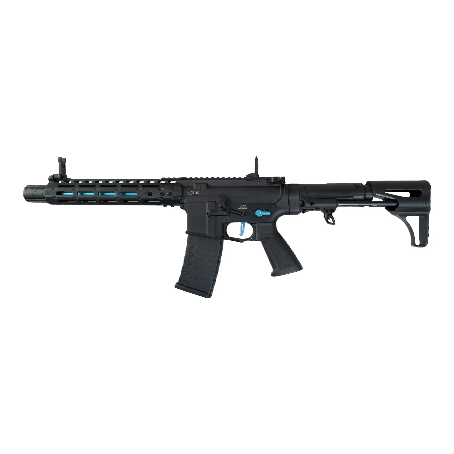 Ghost Patrol Rifle e-Silver Edge 2.0 ECU (S)AEG, black Ghost Patrol Rifle e-Silver Edge 2.0 ECU < 0,5 Joule, Black