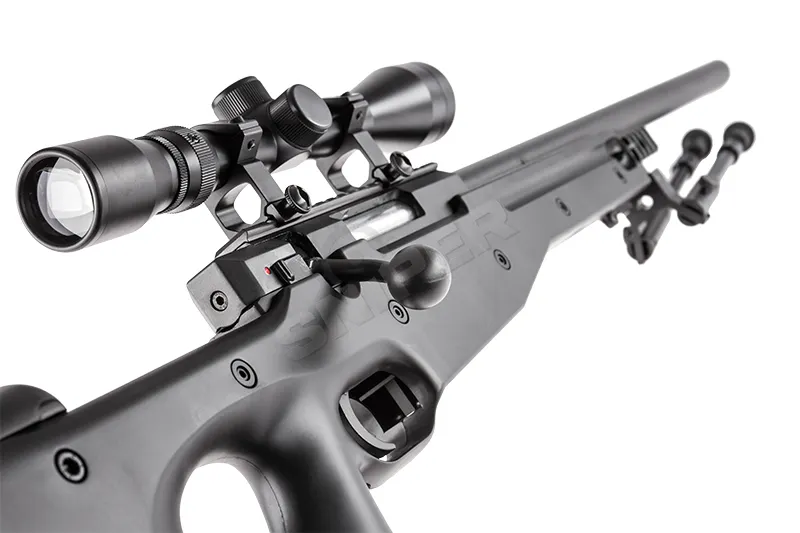 MB01 Sniper Rifle Full Set, Black MB01 Sniper Rifle Full Set, Black