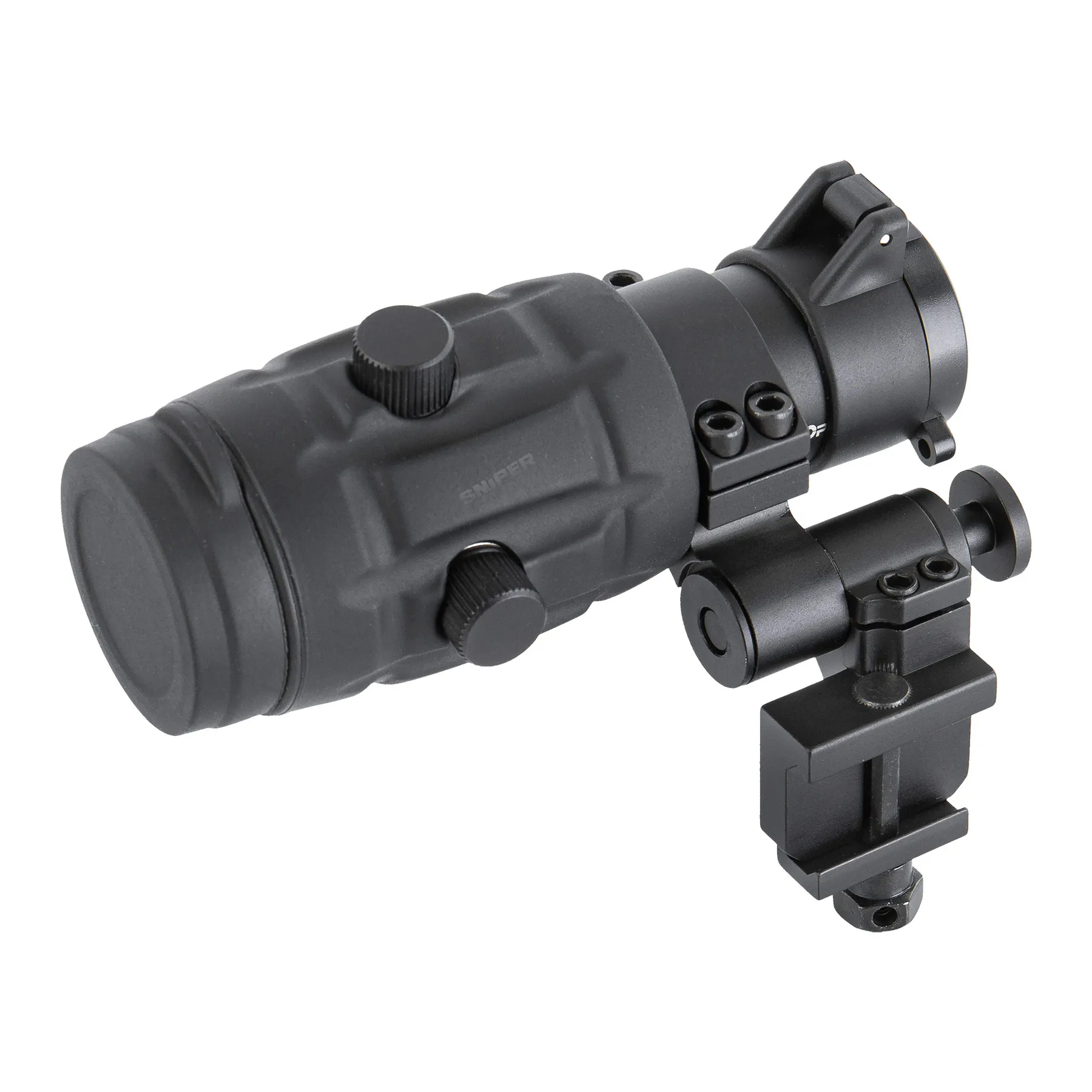 3x26 Magnifier w/ Flip Side Mount, Black