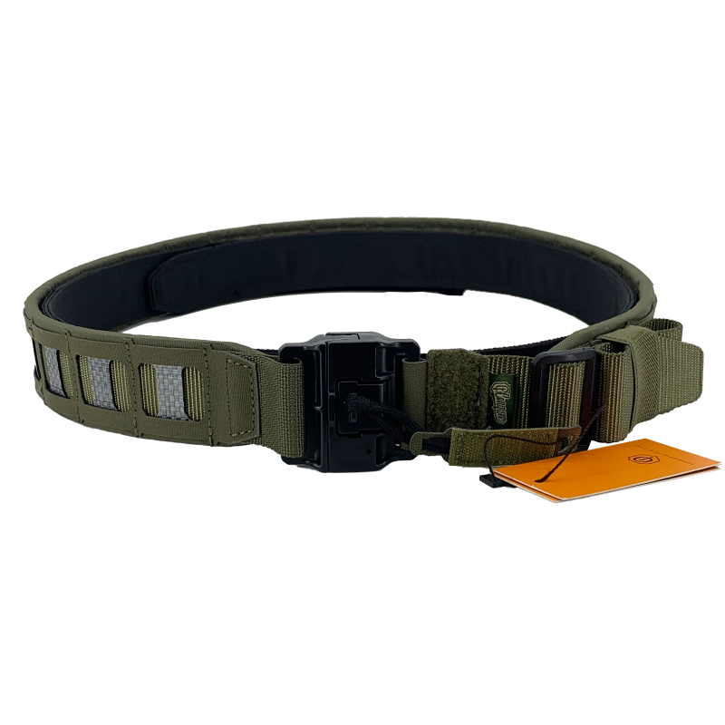 Conquer Tegris MQR Combat Belt, Ranger Green