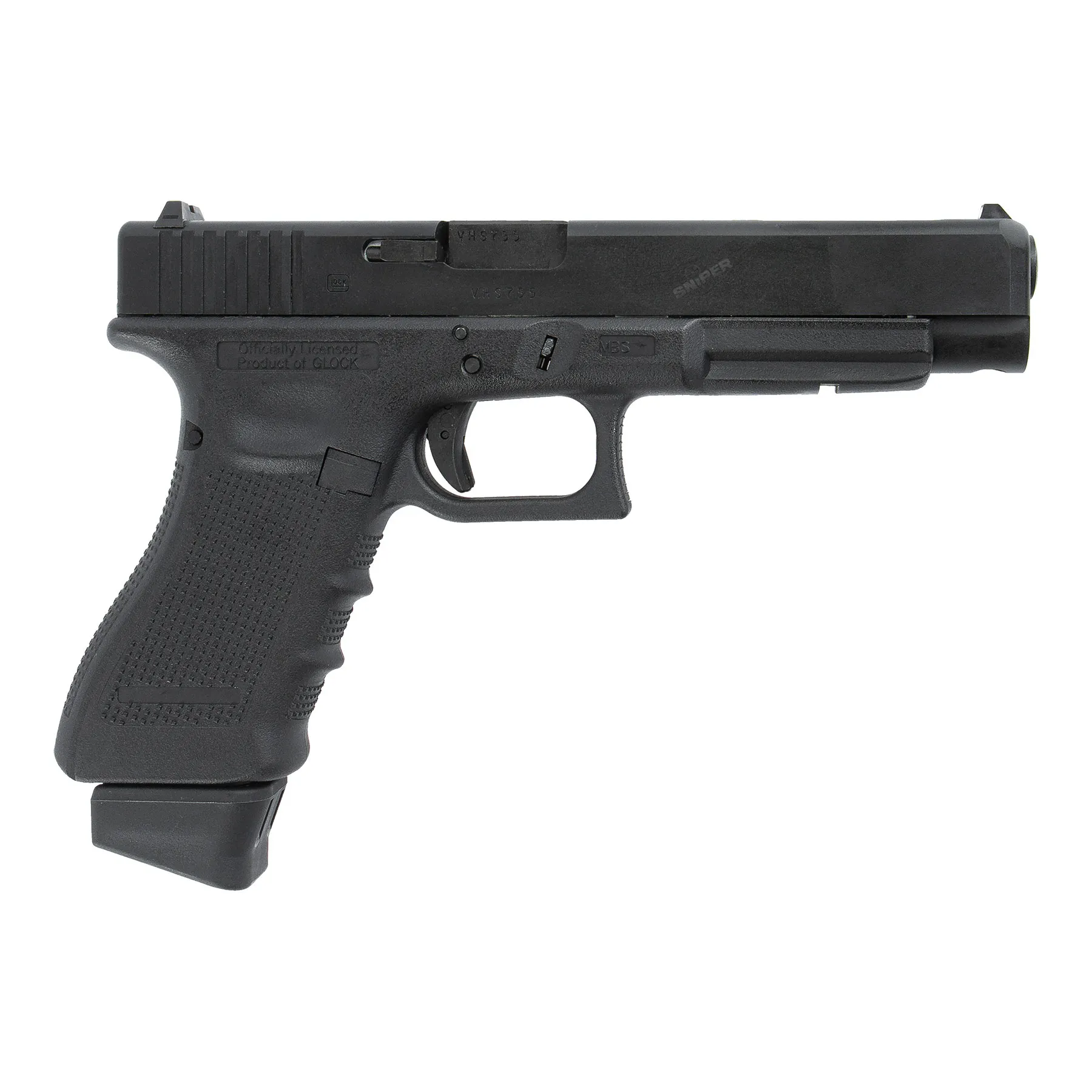 Glock 34 Gen 4 Deluxe CO2 GBB Softair Pistole