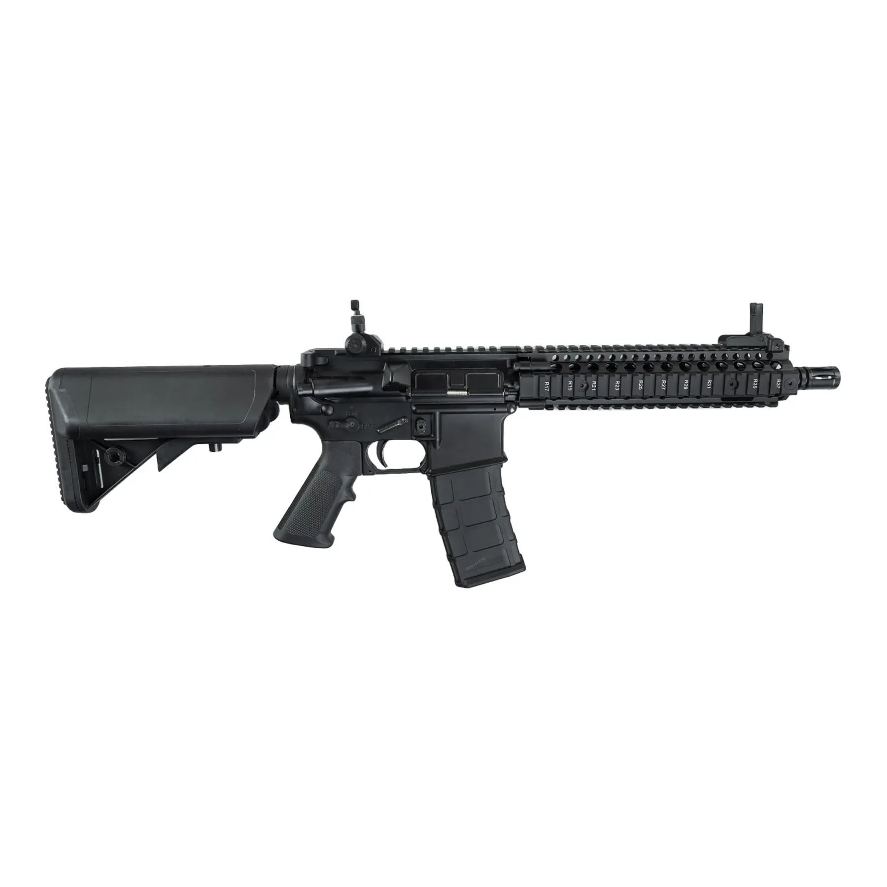 Golden Eagle Daniel Defense MK18 GBB. Black