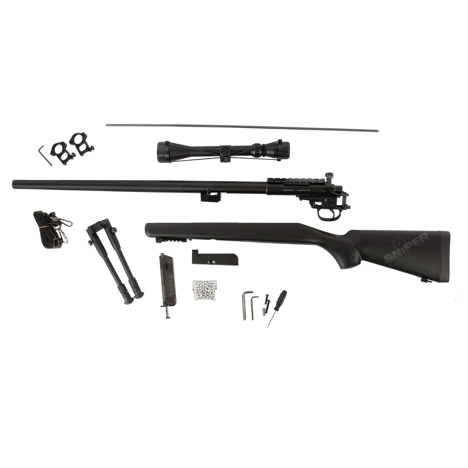 SR-1 Scharfschützengewehr Set, Black SR-1 Scharfschützengewehr Set, Black