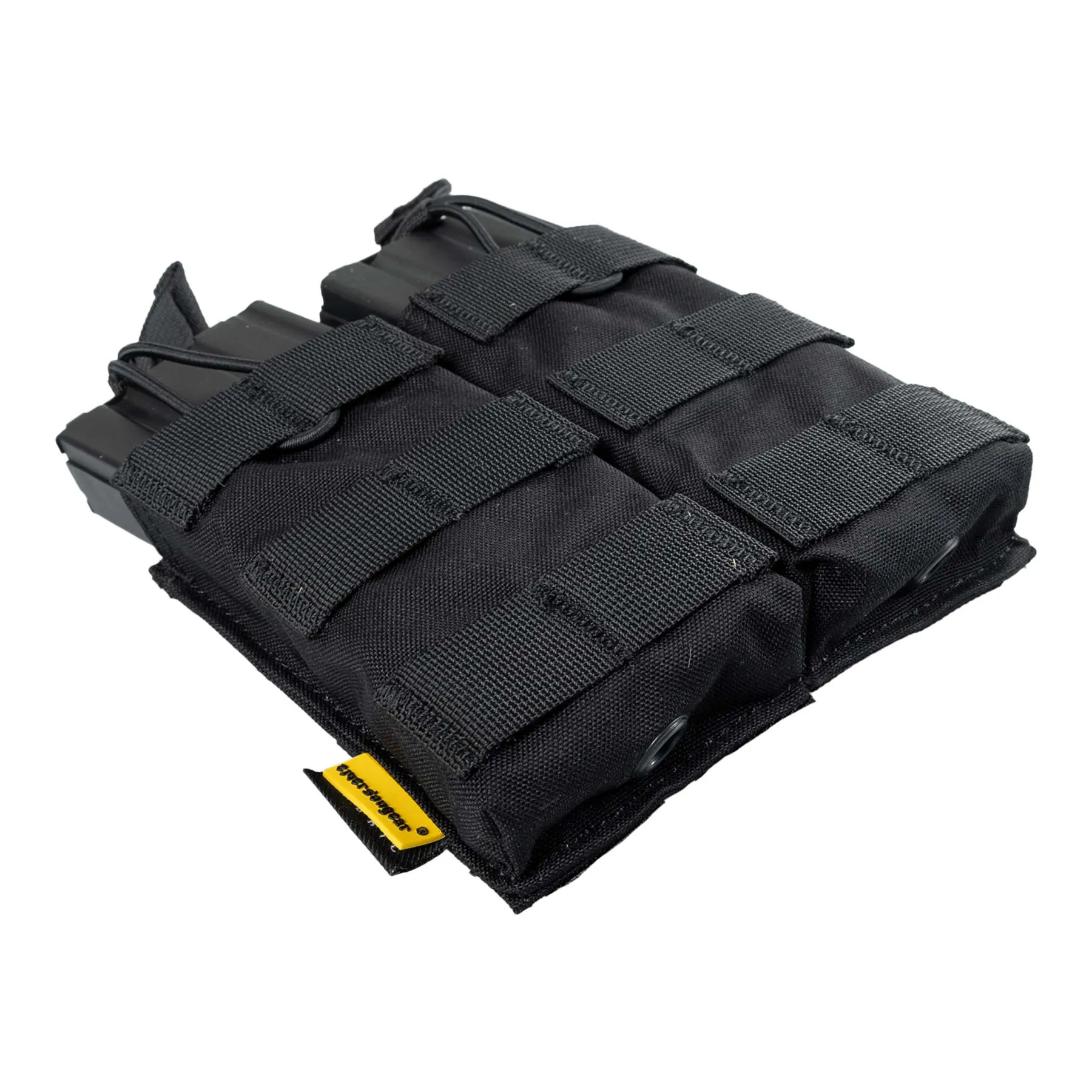 Double Open Mag Pouch für M4, Black