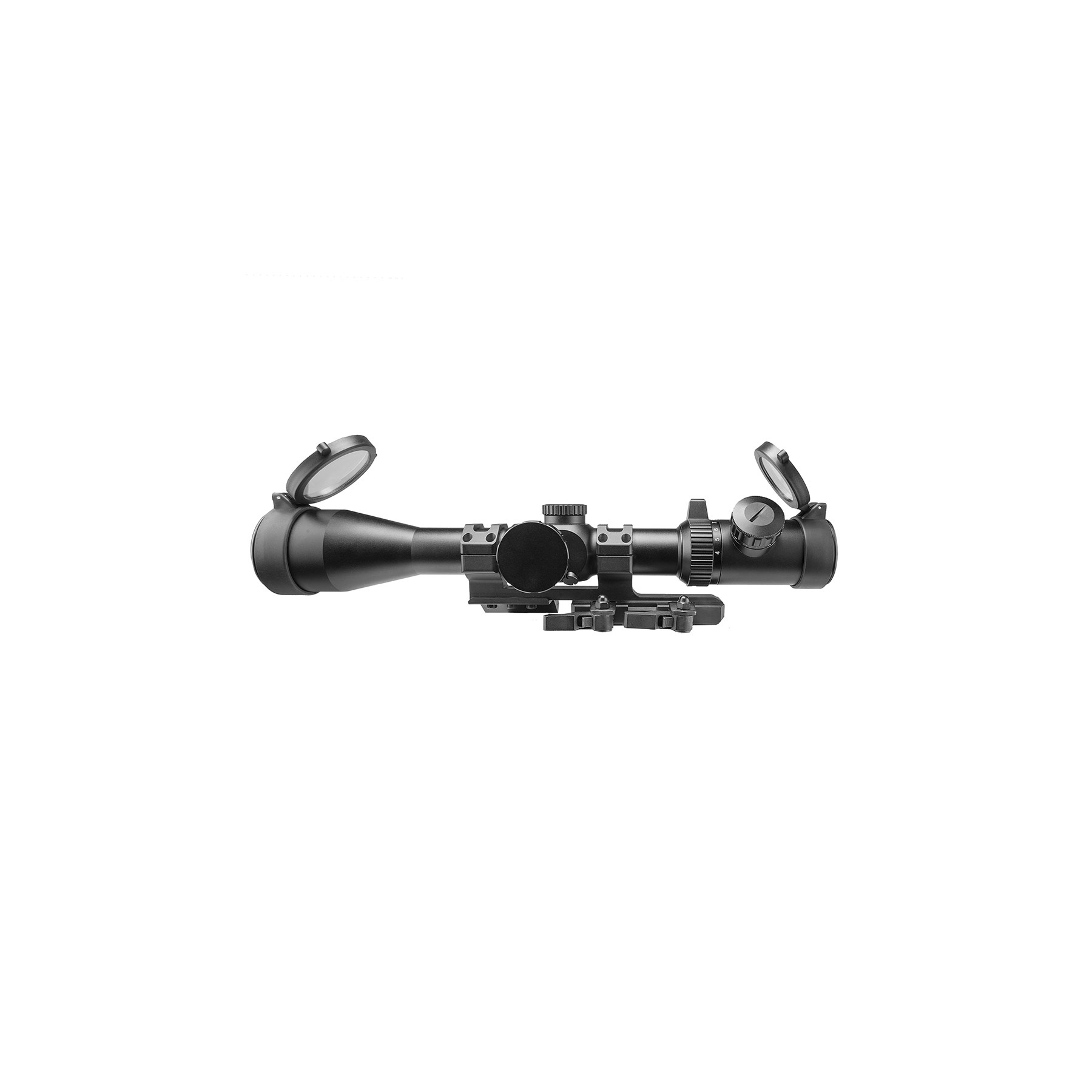 STR Combo 4-6x24 Scope w/ Vism Mount, Black