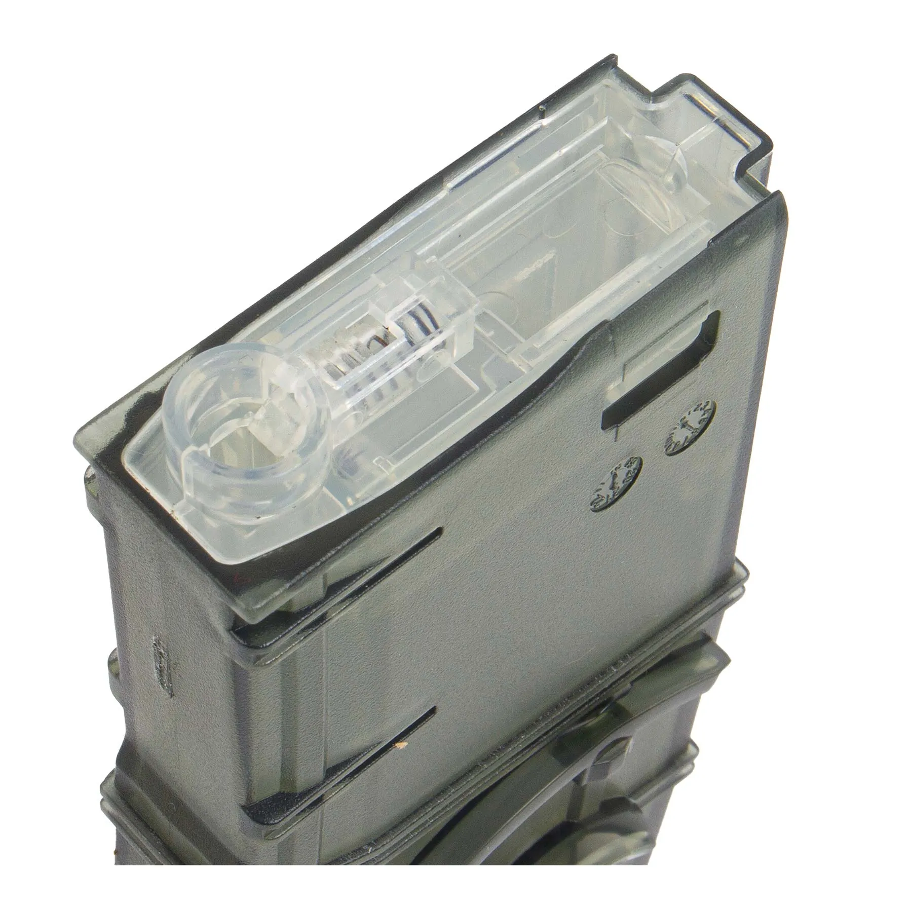 Hi Cap Magazin für M4/M16, 350rds Translucent Green
