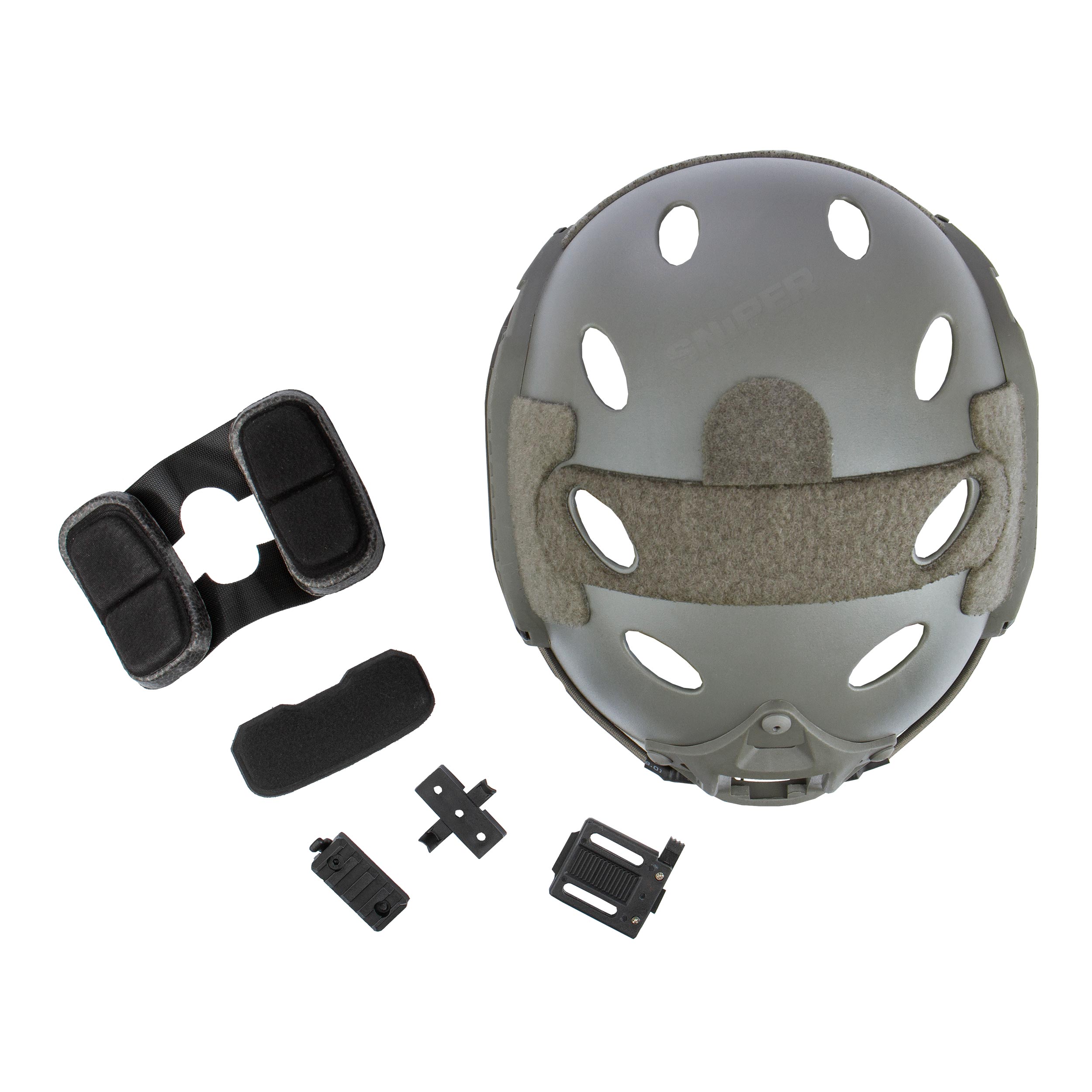 PJ Fast Helmet Foliage Green, M/L
