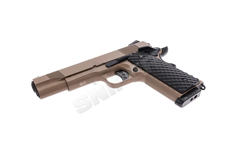 Raven 1911 MEU GBB, Tan