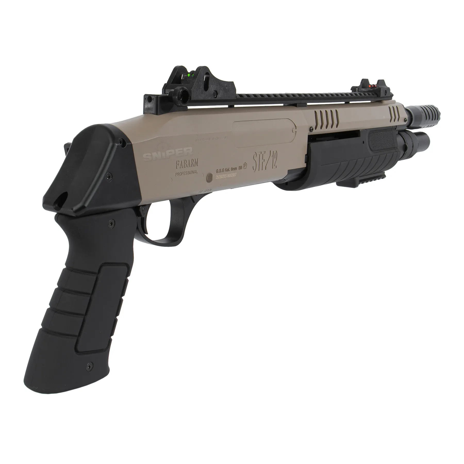 FABARM STFS12 11" Pumpgun, Tan