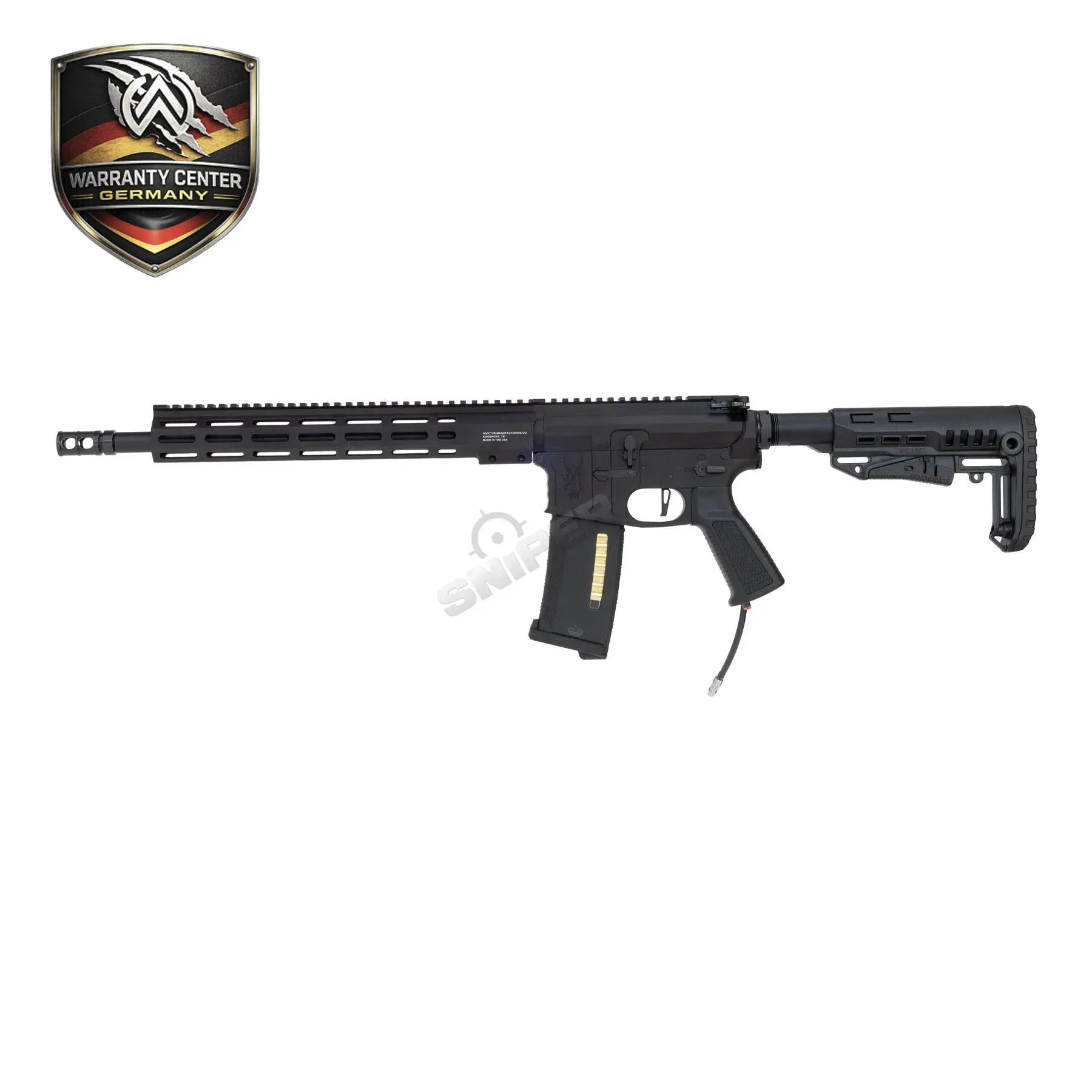 MTW Billet 14,5" Tactical Inferno Edition Gen. 3, Black