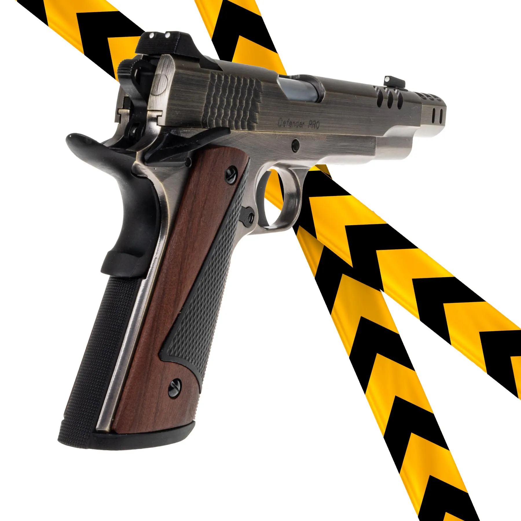B-Ware Vorsk CS Defender Pro MEU GBB BDS, Brushed Aluminium