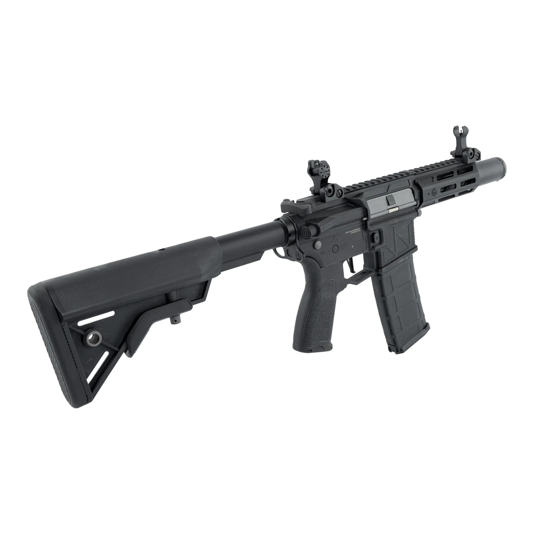 Evolution Ghost XS EMR A (S)AEG, Black Evolution Ghost XS EMR A AEG < 0,5 Joule Softair Gewehr, Black