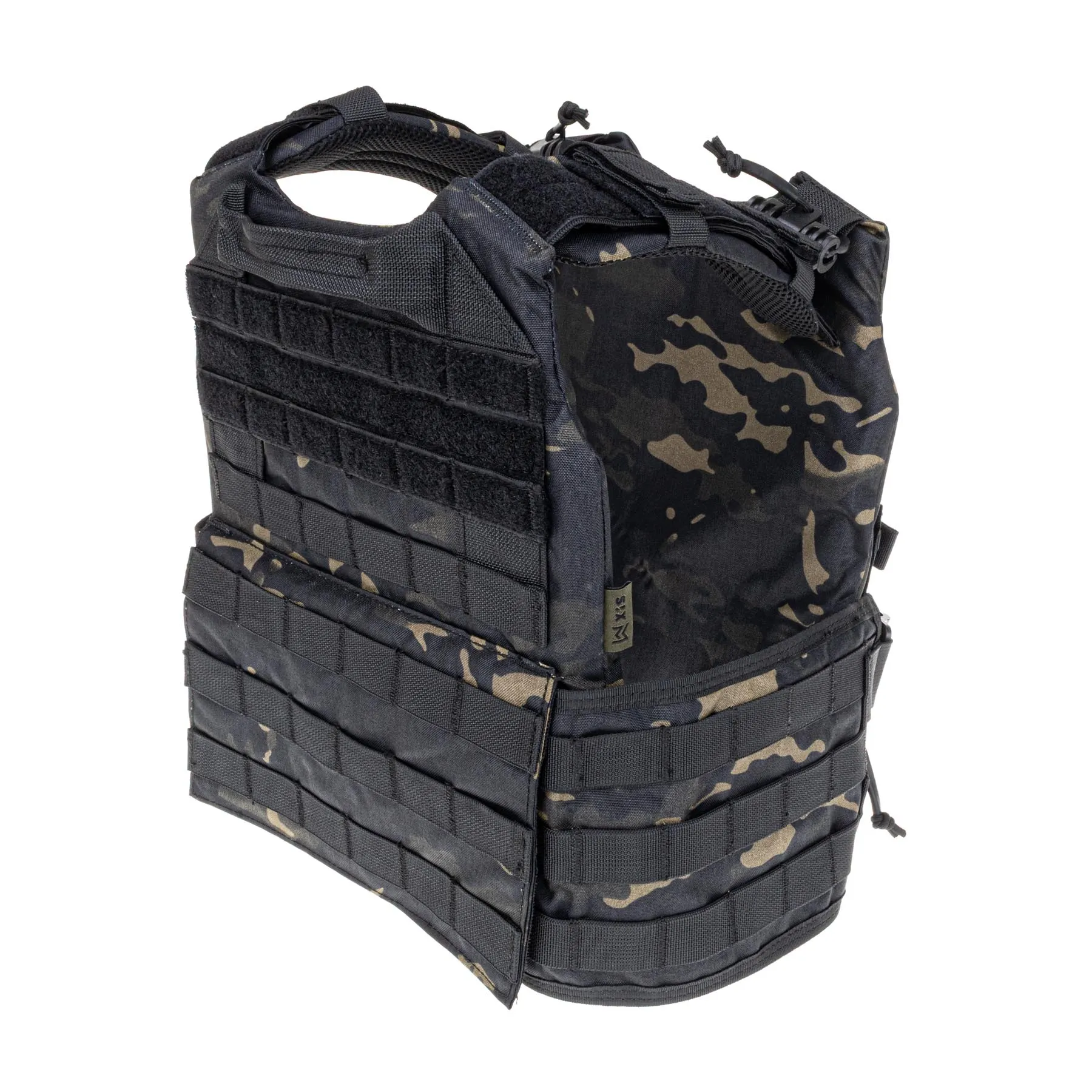 SixMM FCS Plattenträger, Black Camo