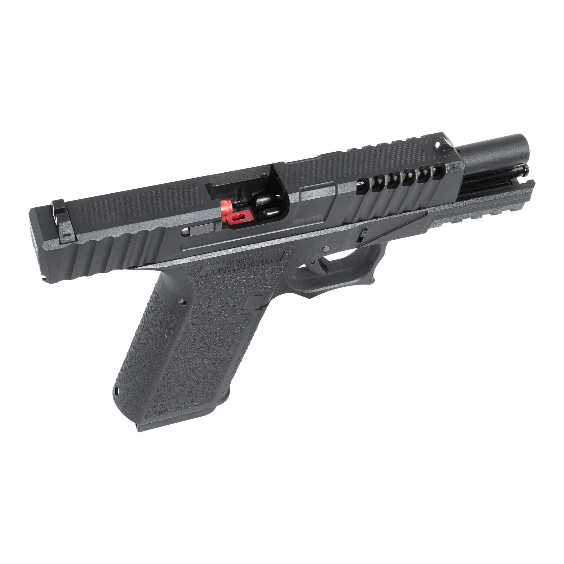 AW Custom VX7 Mod.1 GBB Softair Pistole, Black AW Custom VX7 Mod.1 GBB Softair Pistole, Black