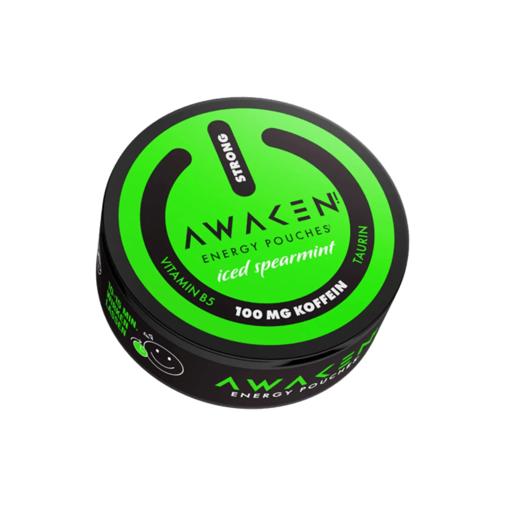 AWAKEN Spearmint Energy Pouches 100mg