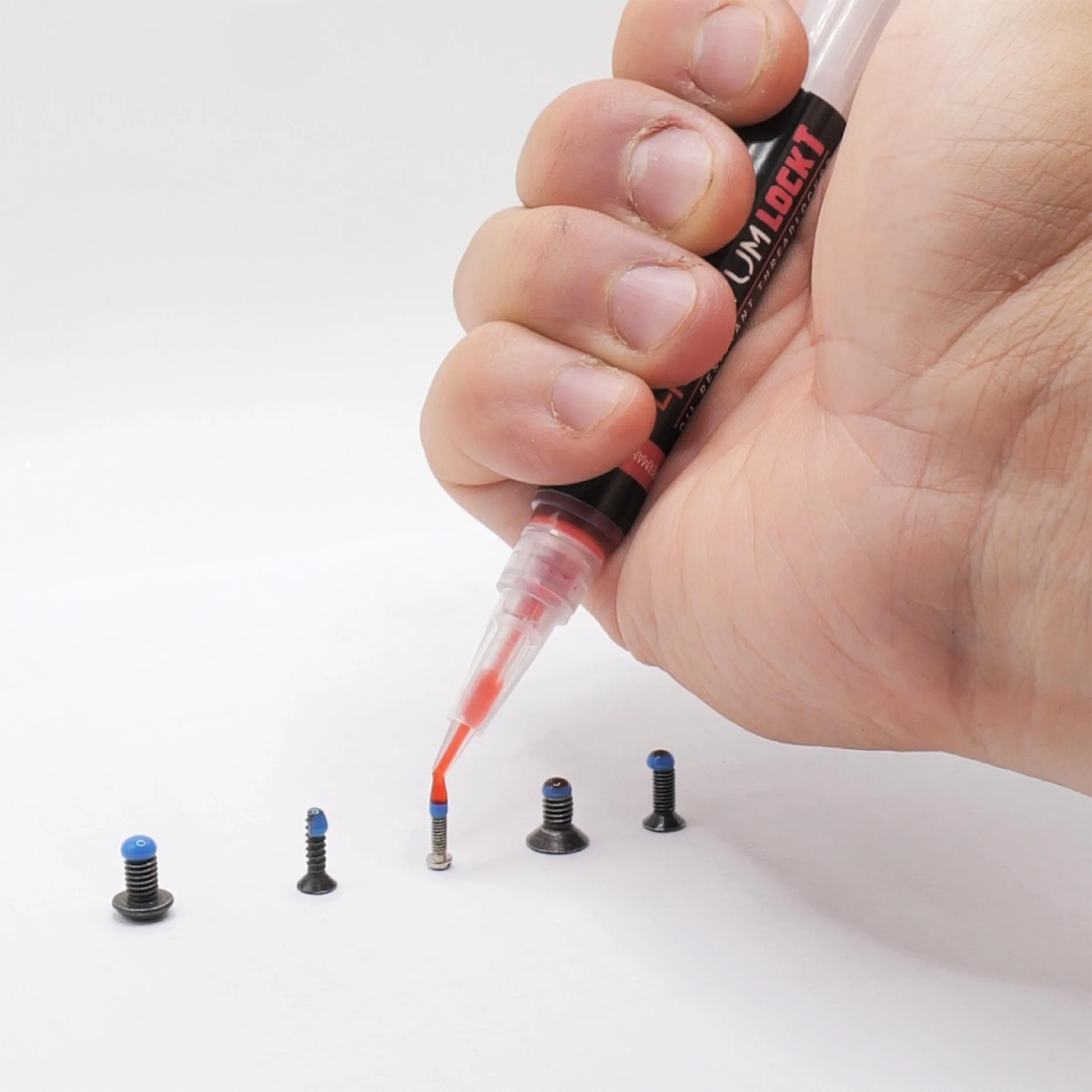 4Uantum High performance thread lock pen, Pink permanent 4Uantum High performance thread lock pen, Pink permanent