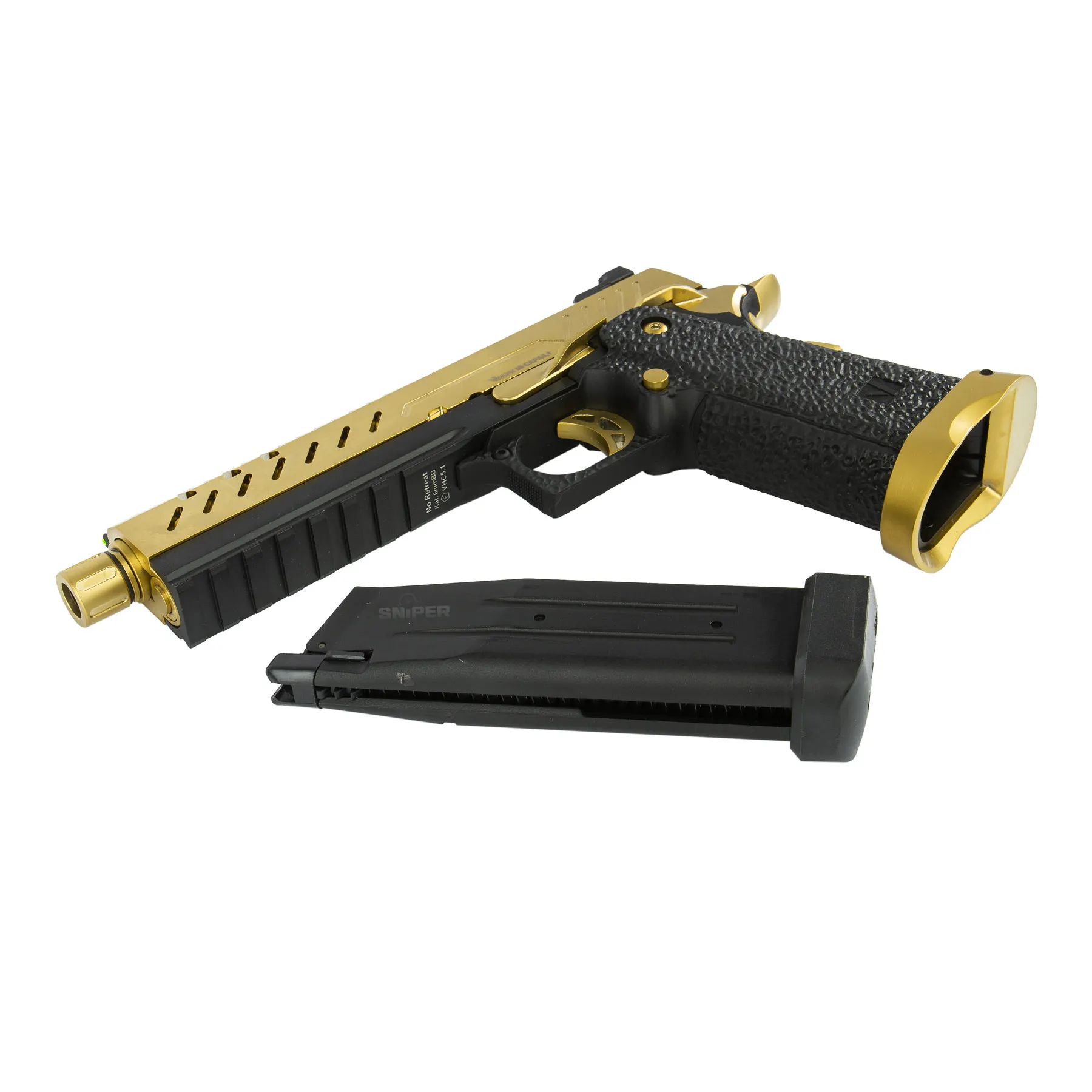 Vorsk Hi-Capa 5.1 Black/Gold, GBB