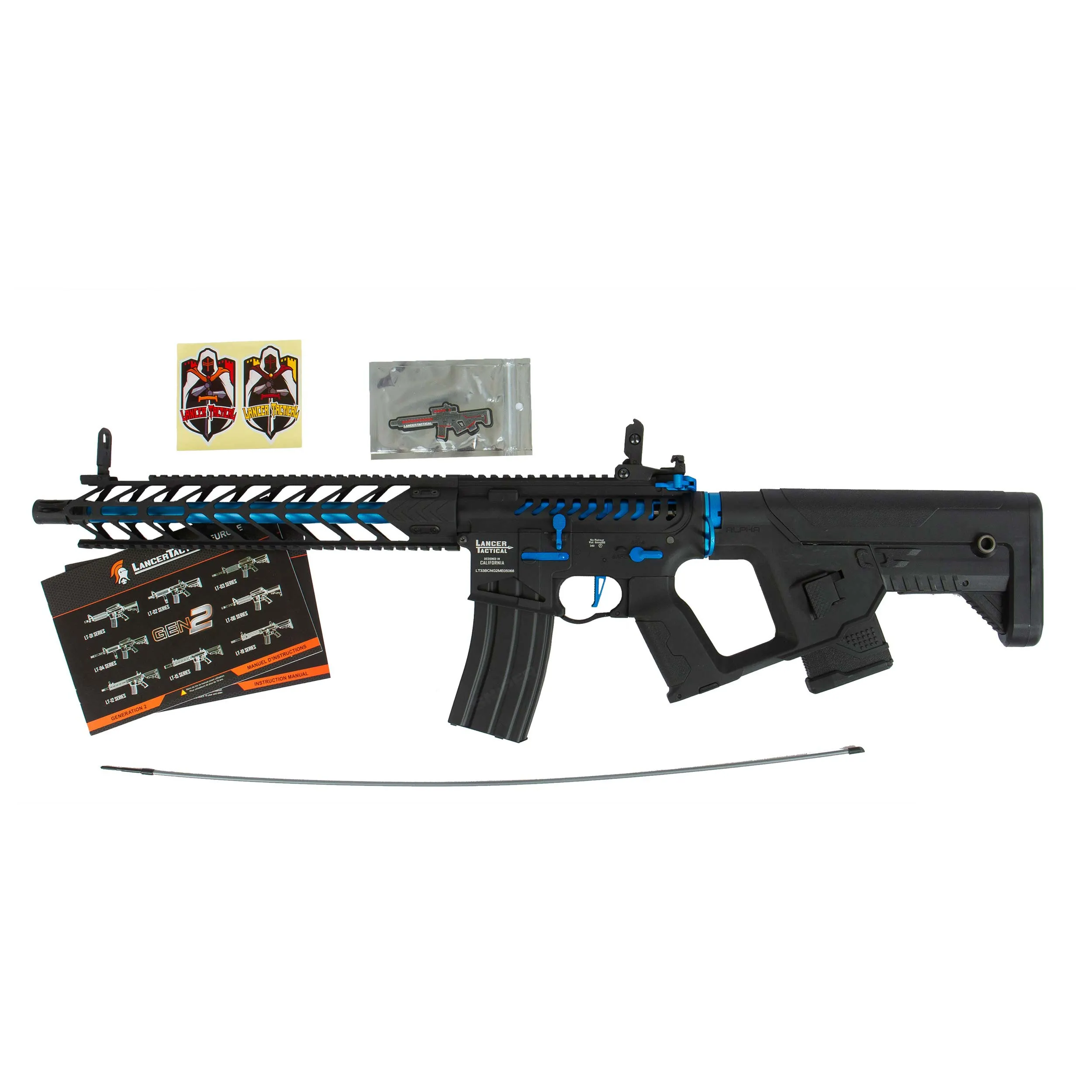 Enforcer NightWing Skeleton (S)AEG, Blue