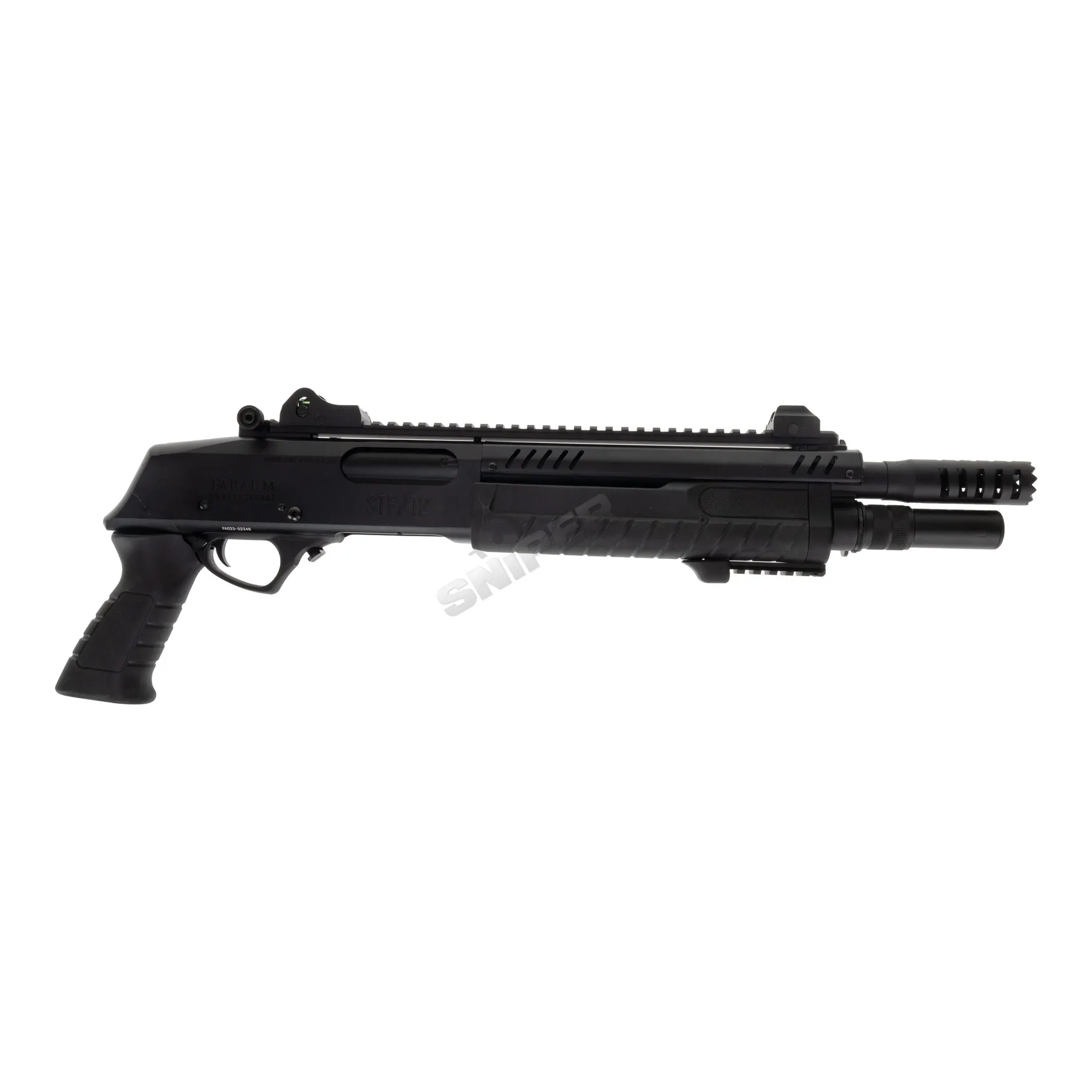 Fabarm STF12 Short 11" Gas Pumpgun, Black