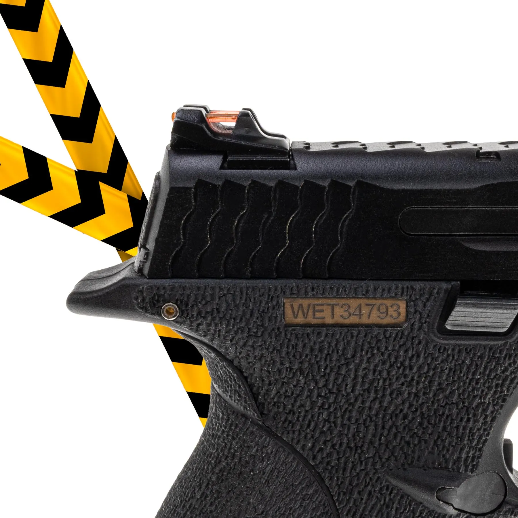 B-Ware WET-05 BK Gold Barrel Metal Version GBB, Black