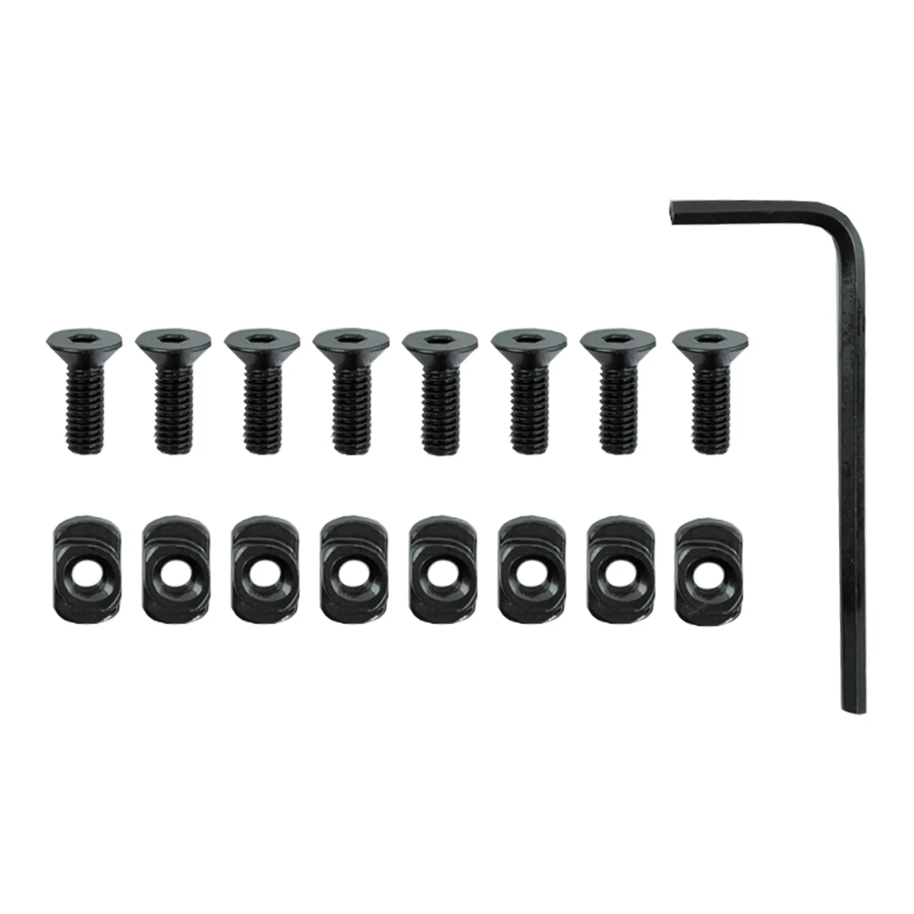 BO M-Lok Rails 4er-Set, Black