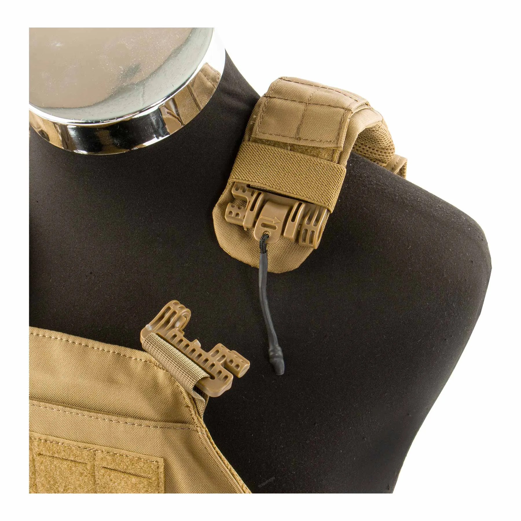 Assault Plattenträger w/ ROC, Coyote Brown