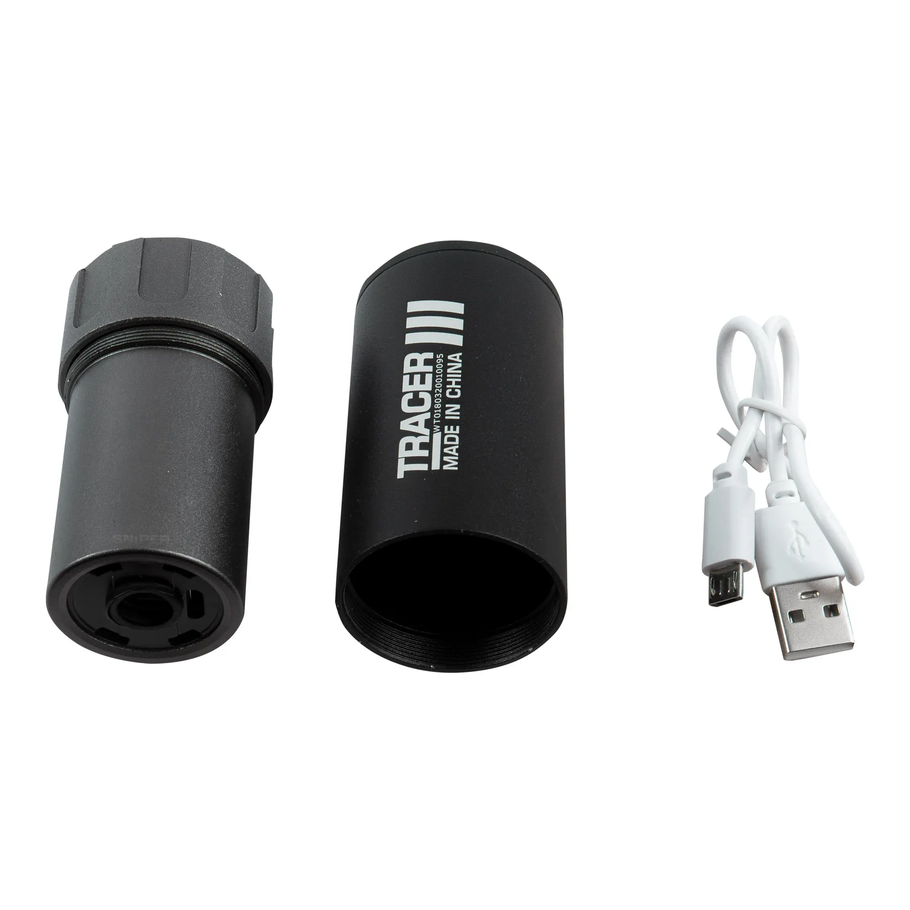 Flash Tracer Silencer 3,5', 14mm CCW, Black