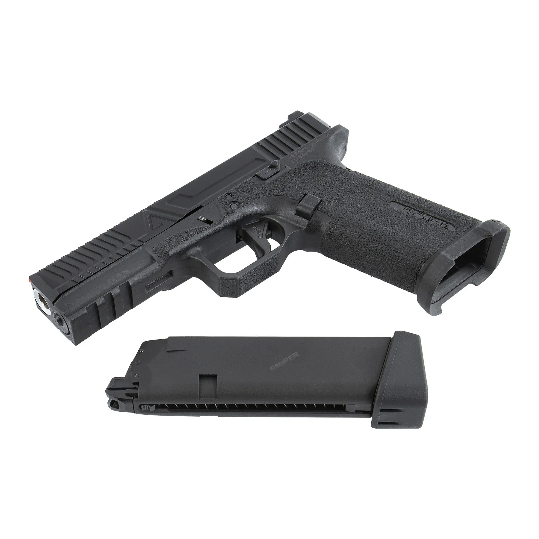 RWA Agency Arms EXA Gas Pistol, Black