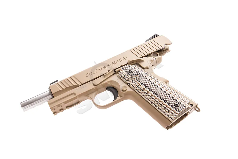 Colt M45A1 Tan CO2, GBB Colt M45A1 Tan CO2, GBB