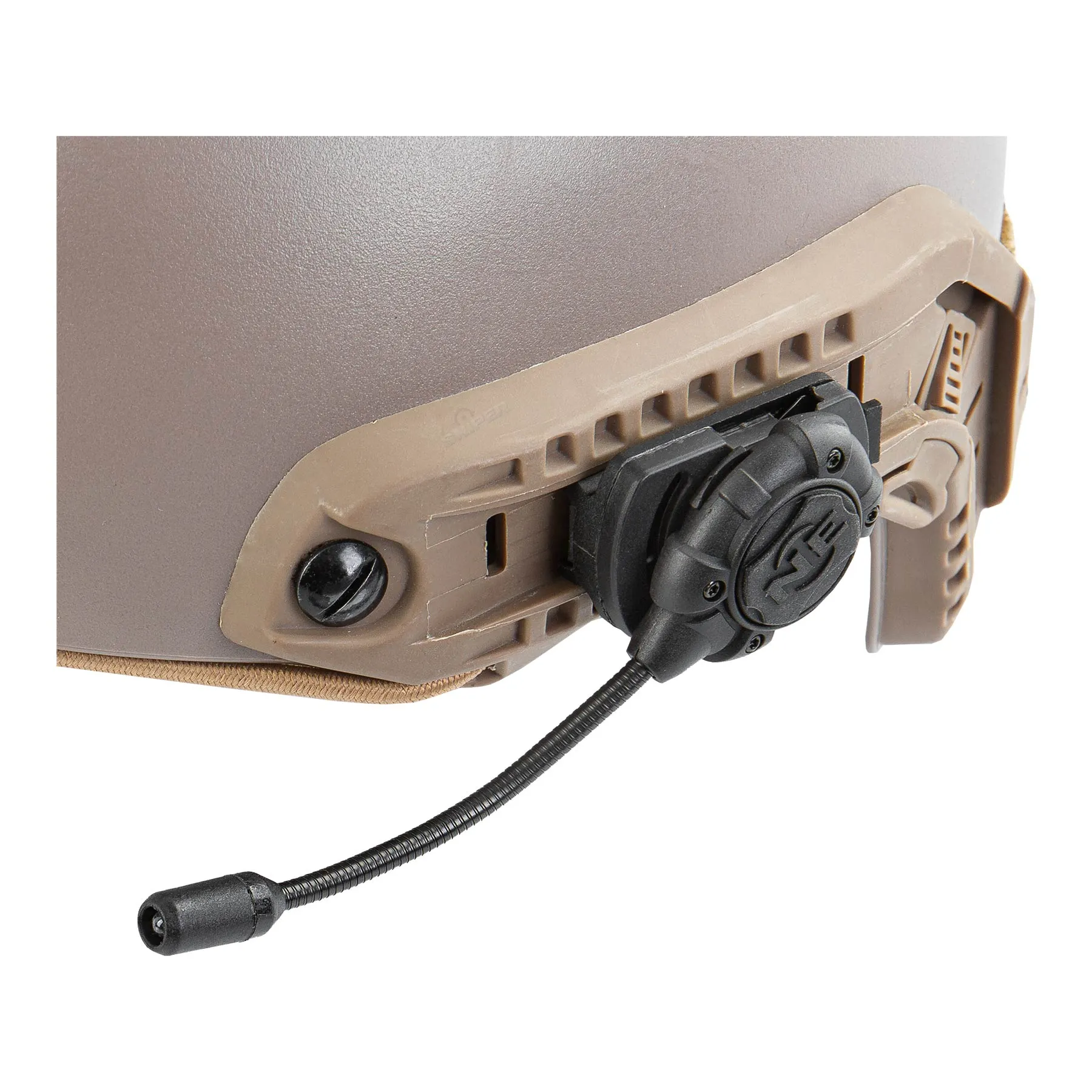 Tactical Helmet & Molle Light White, Black Tactical Helmet & Molle Light White, Black