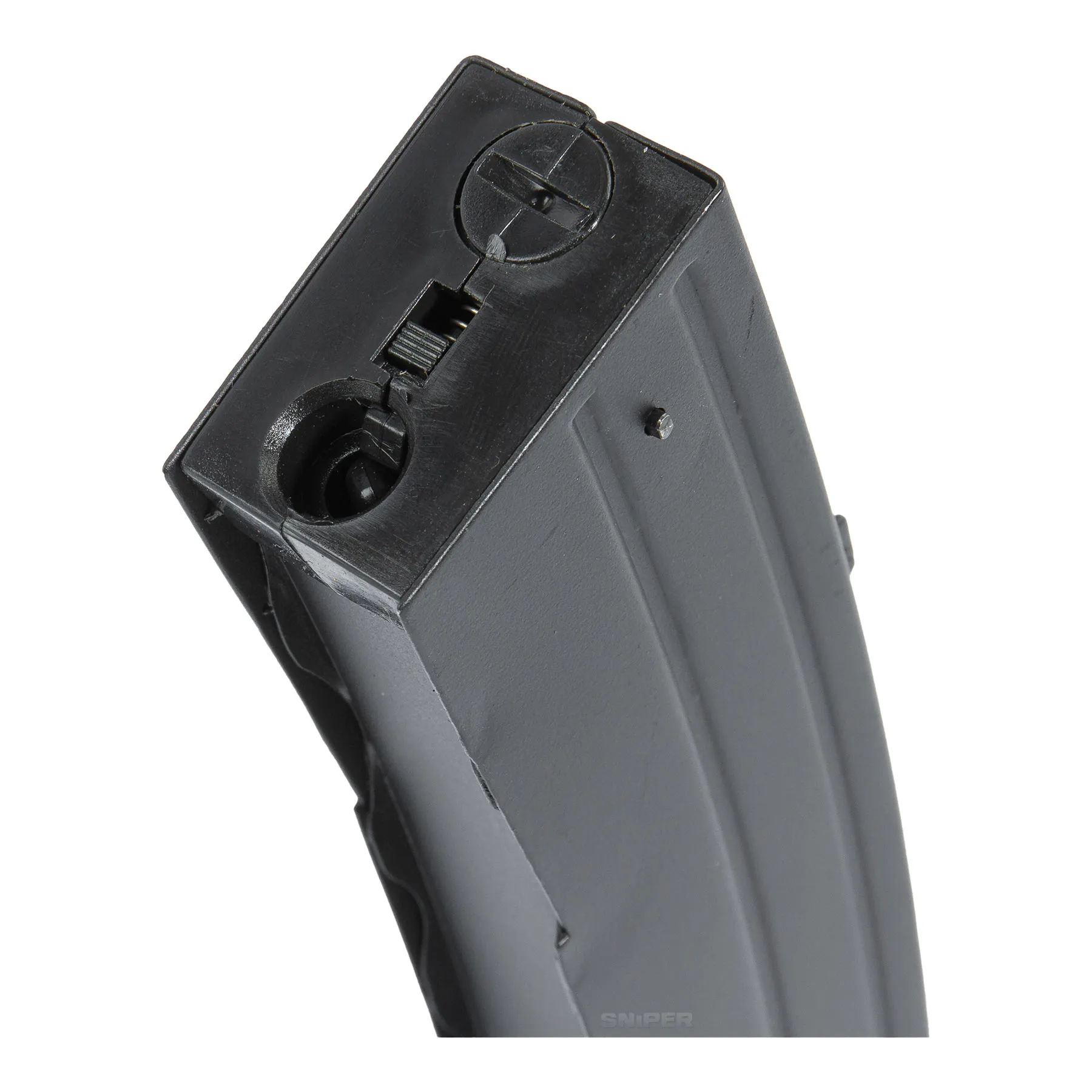S&T 110rds Magazine für Sterling L2 A3, Black