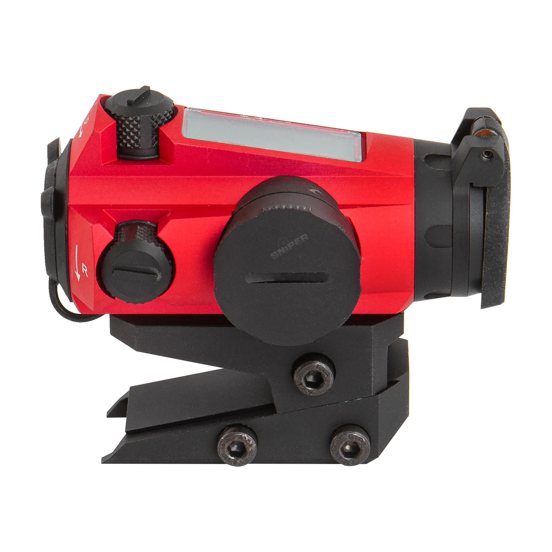 BO Solar Red Dot Visier w/ Adjustable Mount, Red