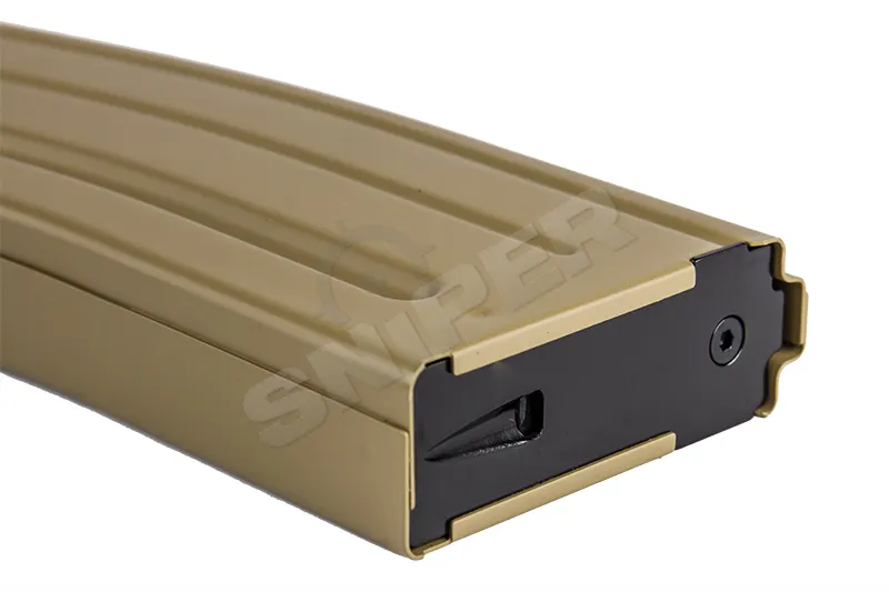 M4 STANAG Mid Cap Magazin, 120rds., Tan
