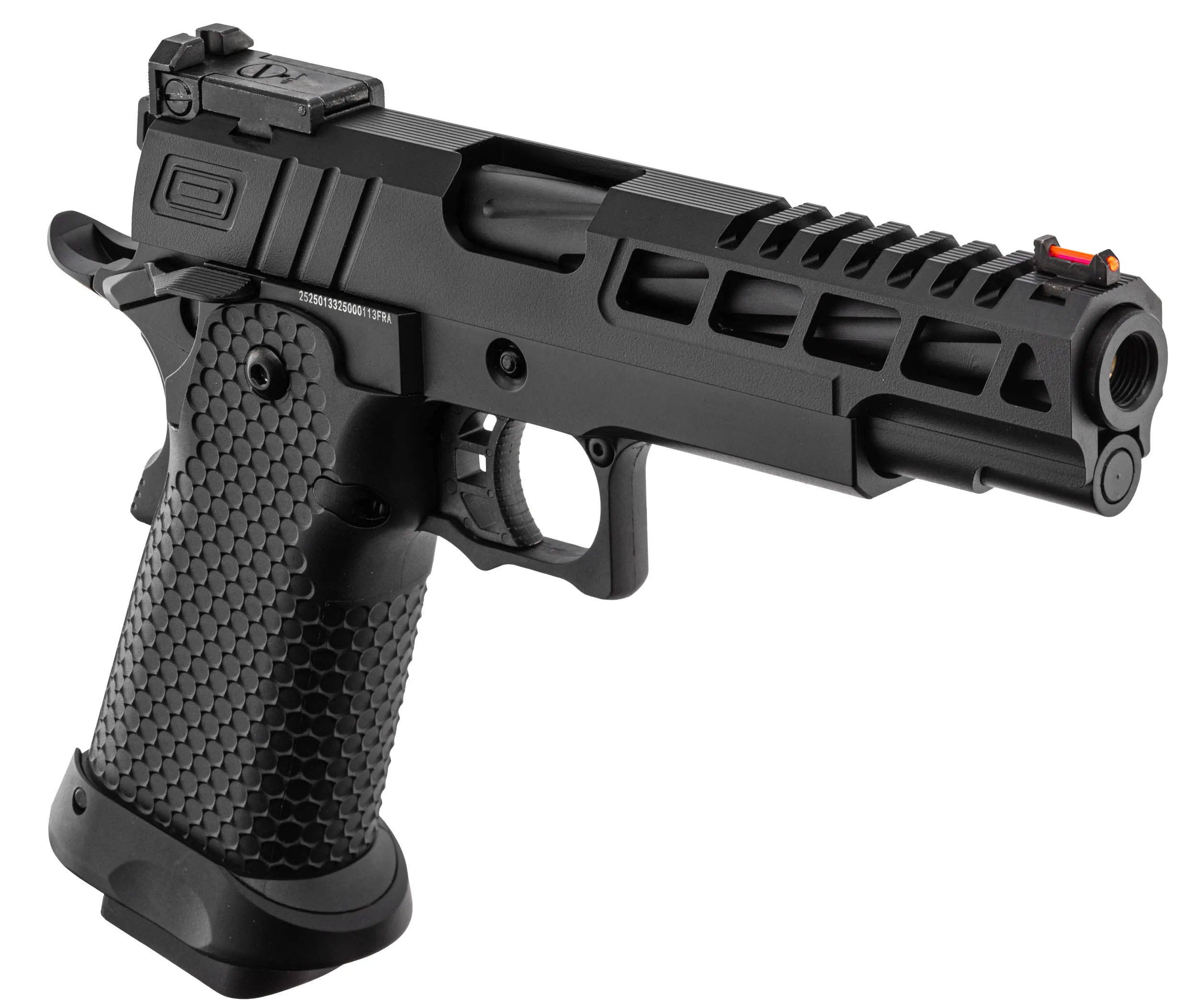 Golden Eagle 5.1 Hi-Capa Vented  GBB Airsoft Pistole, Black