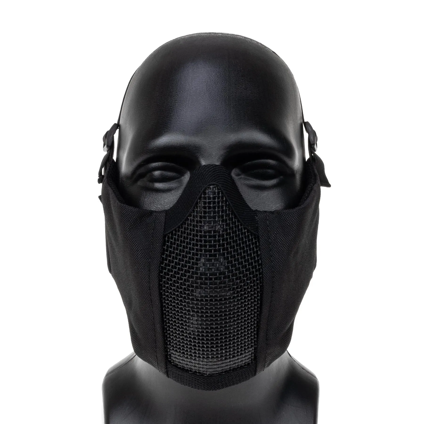 Reapo Mesh Face Mask w/ Soft Ear Protection, Black