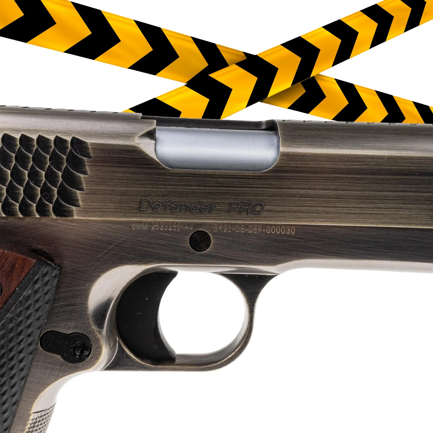 B-Ware Vorsk CS Defender Pro MEU GBB BDS, Brushed Aluminium