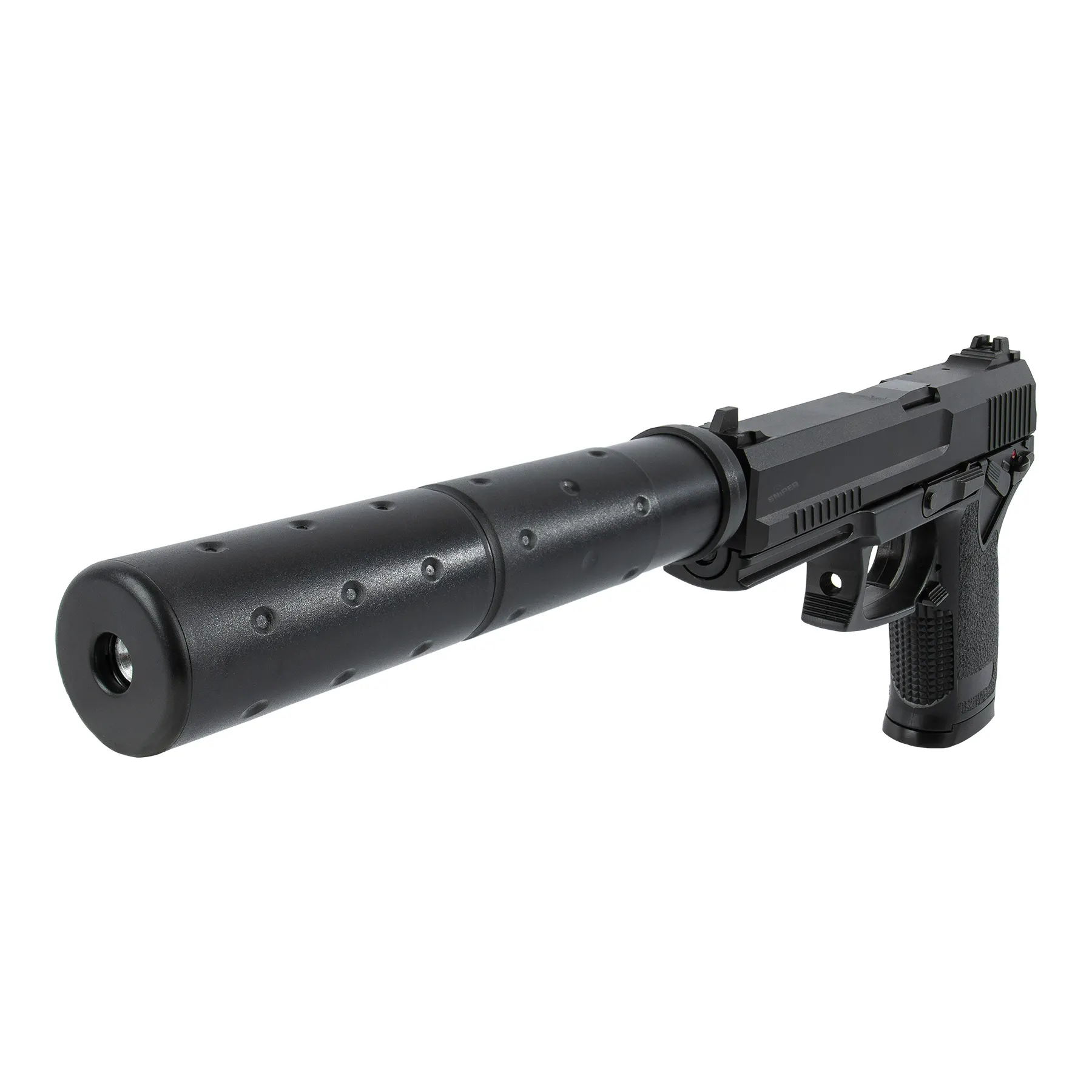 HFC MK23 Socom Special Gas Pistol, NBB, Black