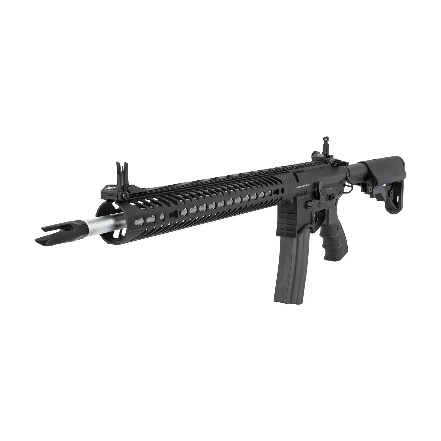 Seekins Precision AR 15 SBR8 Black, (S)AEG