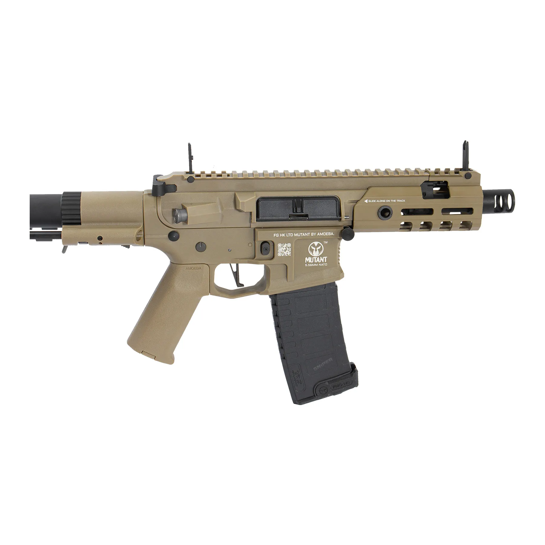 Ares Amoeba M4 Mutant AMM5 EFCS (S)AEG, Dark earth