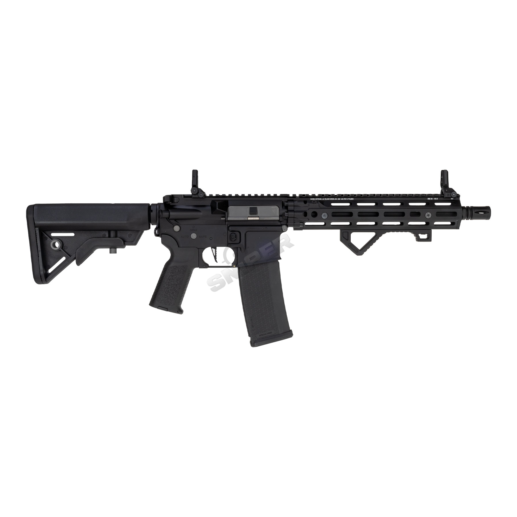 Specna Arms SA-E27 10,5" RIS III Edge w/ HAL ETU, Black