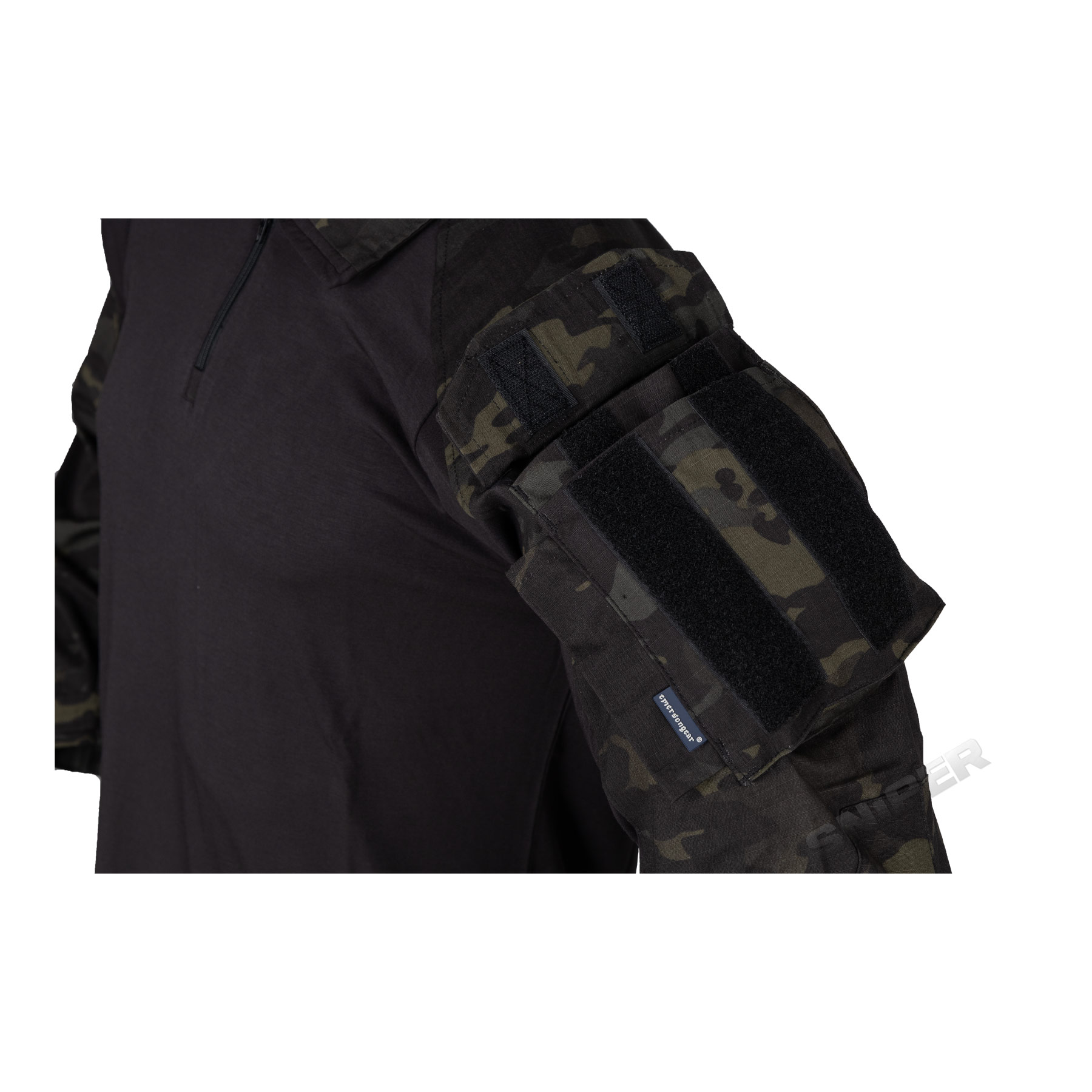 Emerson EM3 Upgraded Combat Shirt, Multicam Black